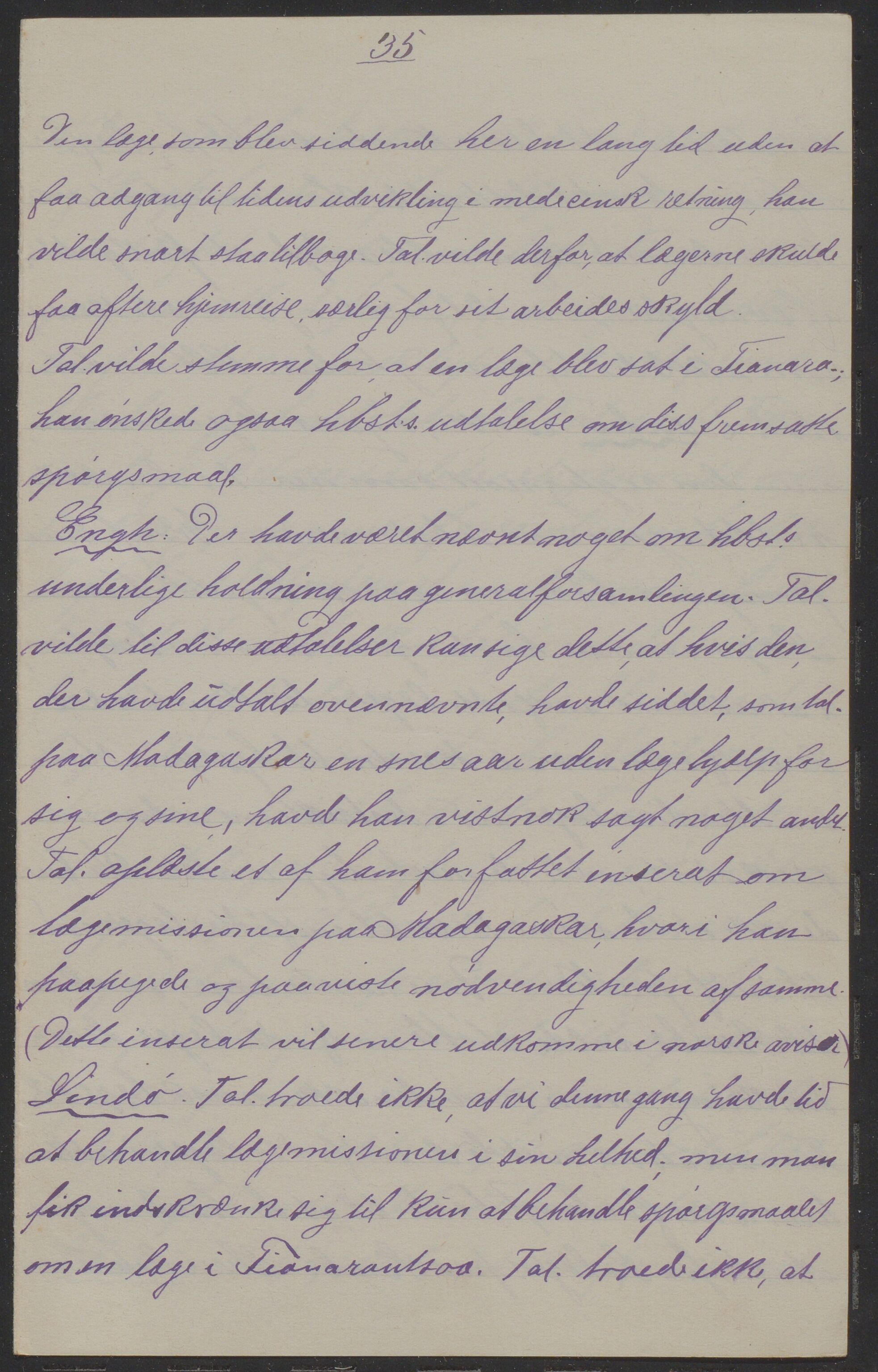 Det Norske Misjonsselskap - hovedadministrasjonen, VID/MA-A-1045/D/Da/Daa/L0039/0007: Konferansereferat og årsberetninger / Konferansereferat fra Madagaskar Innland., 1893