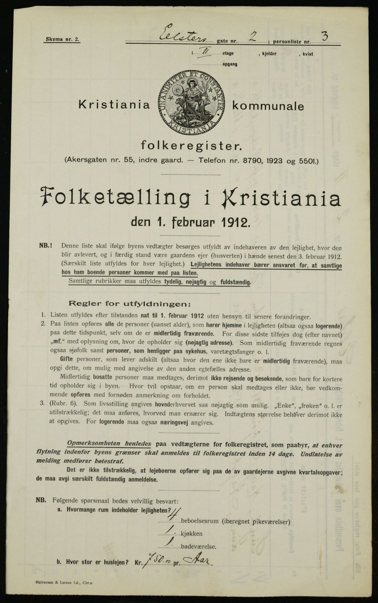 OBA, Kommunal folketelling 1.2.1912 for Kristiania, 1912, s. 20810