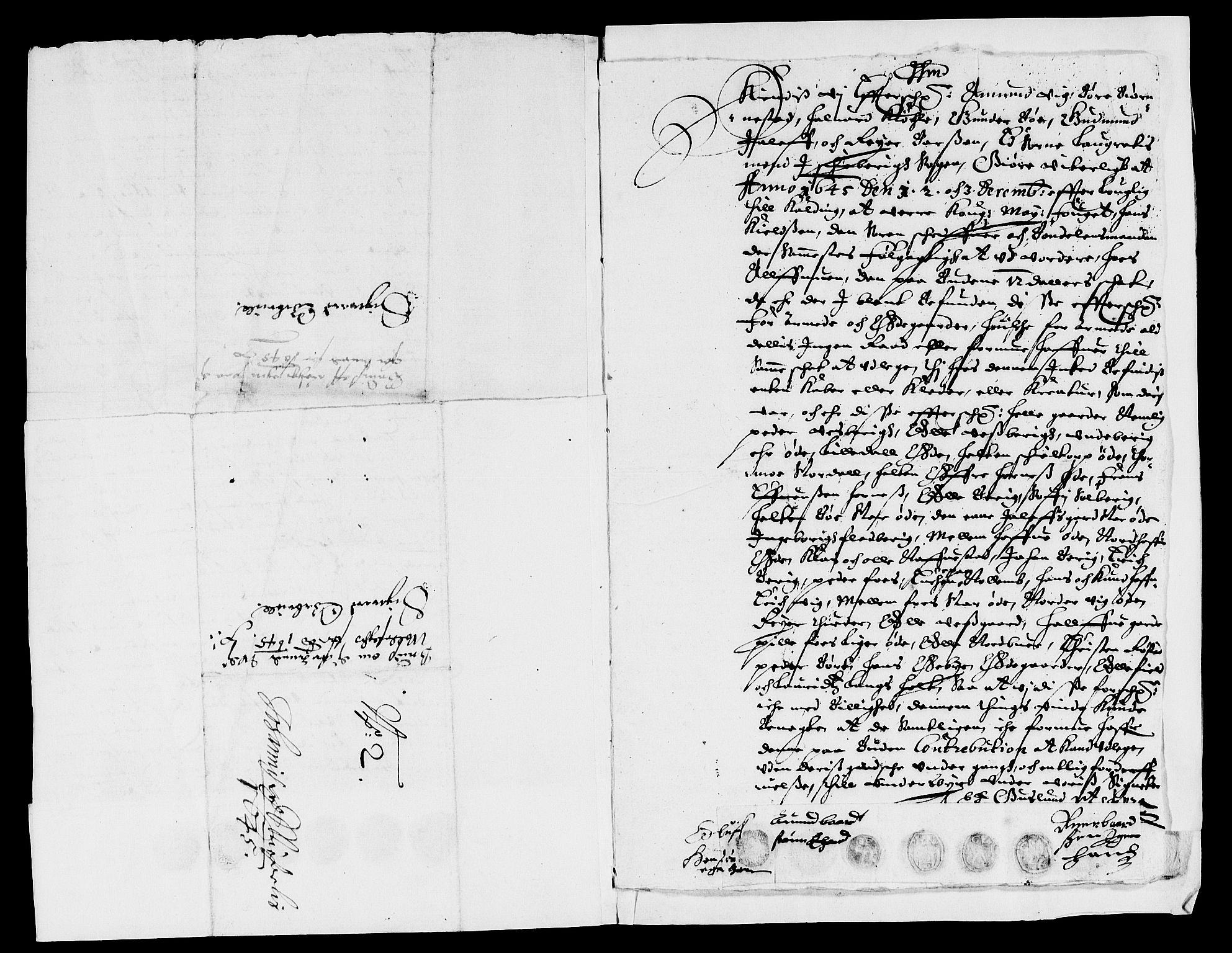 Rentekammeret inntil 1814, Reviderte regnskaper, Lensregnskaper, RA/EA-5023/R/Rb/Rbg/L0007: Verne kloster len, 1623-1647