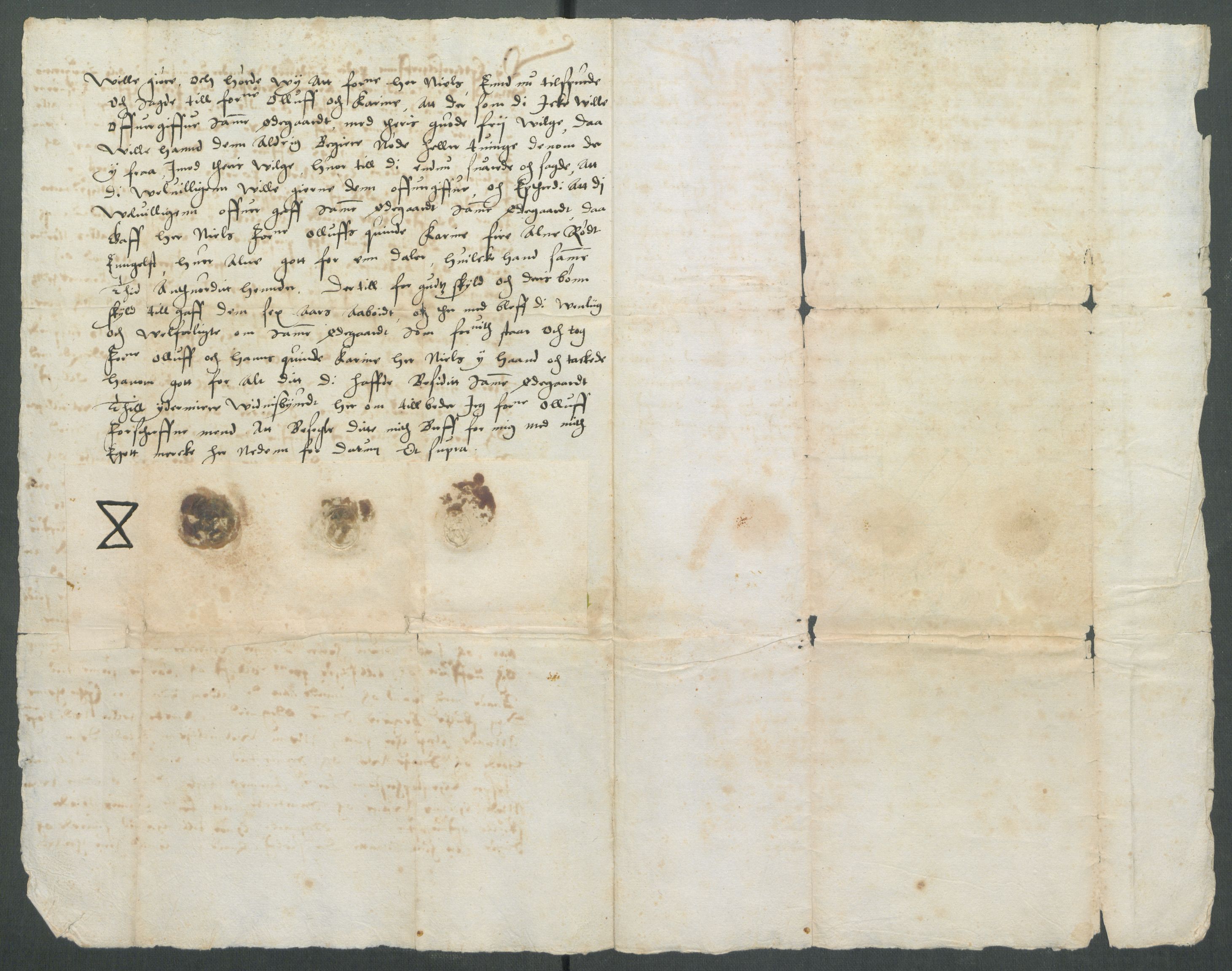 Riksarkivets diplomsamling, AV/RA-EA-5965/F02/L0099: Dokumenter, 1595, s. 38