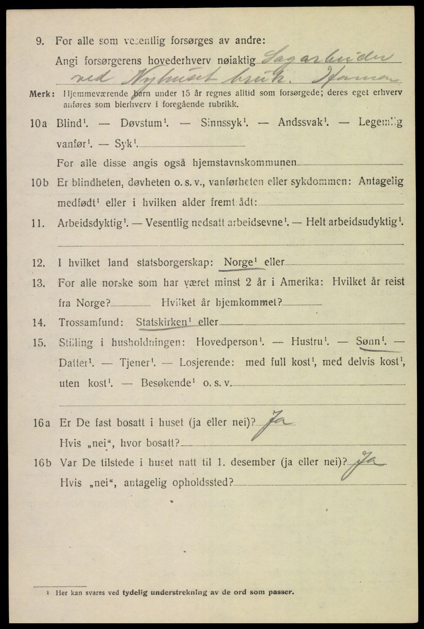 SAH, Folketelling 1920 for 0413 Furnes herred, 1920, s. 3426