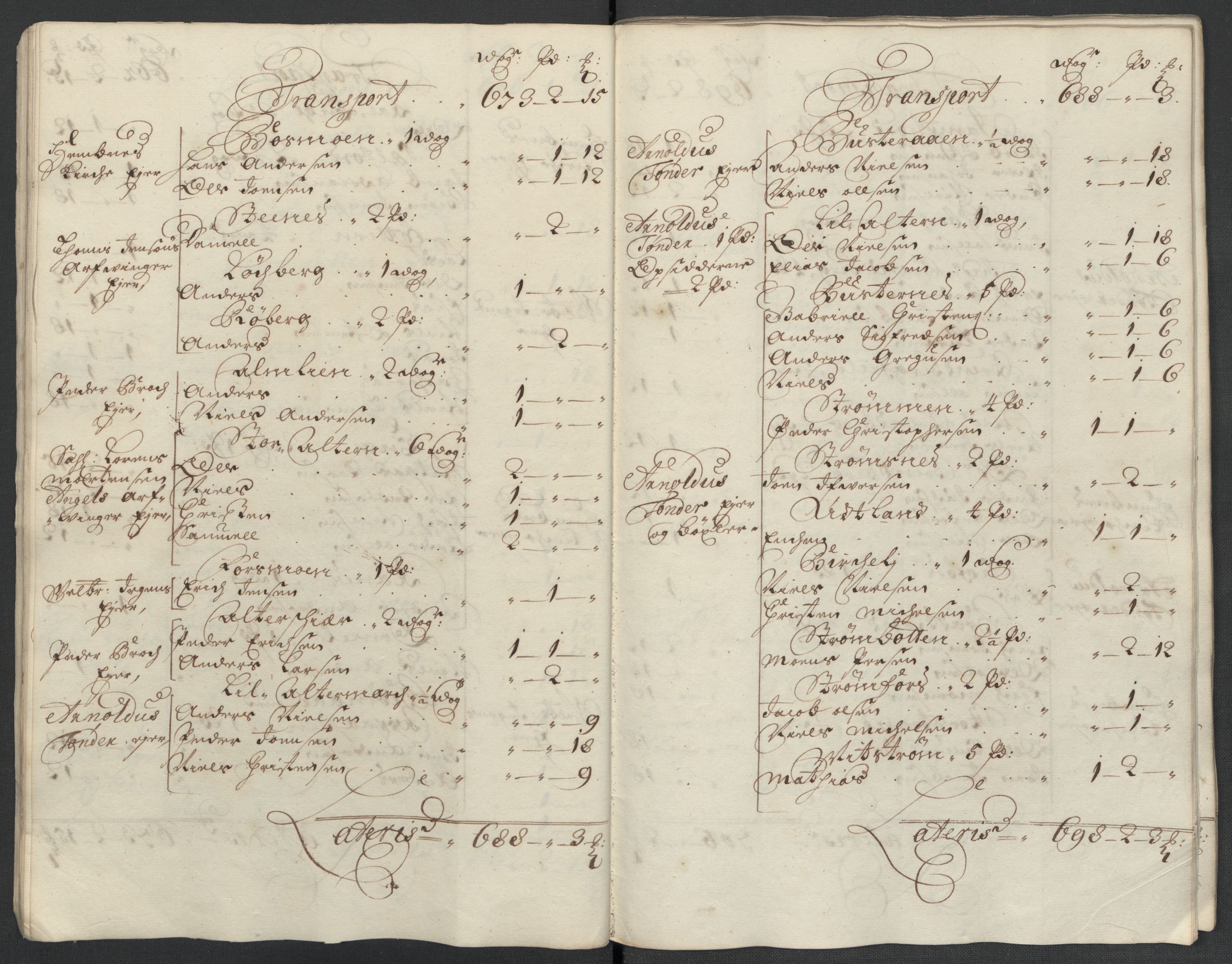 Rentekammeret inntil 1814, Reviderte regnskaper, Fogderegnskap, AV/RA-EA-4092/R65/L4509: Fogderegnskap Helgeland, 1706-1707, s. 45