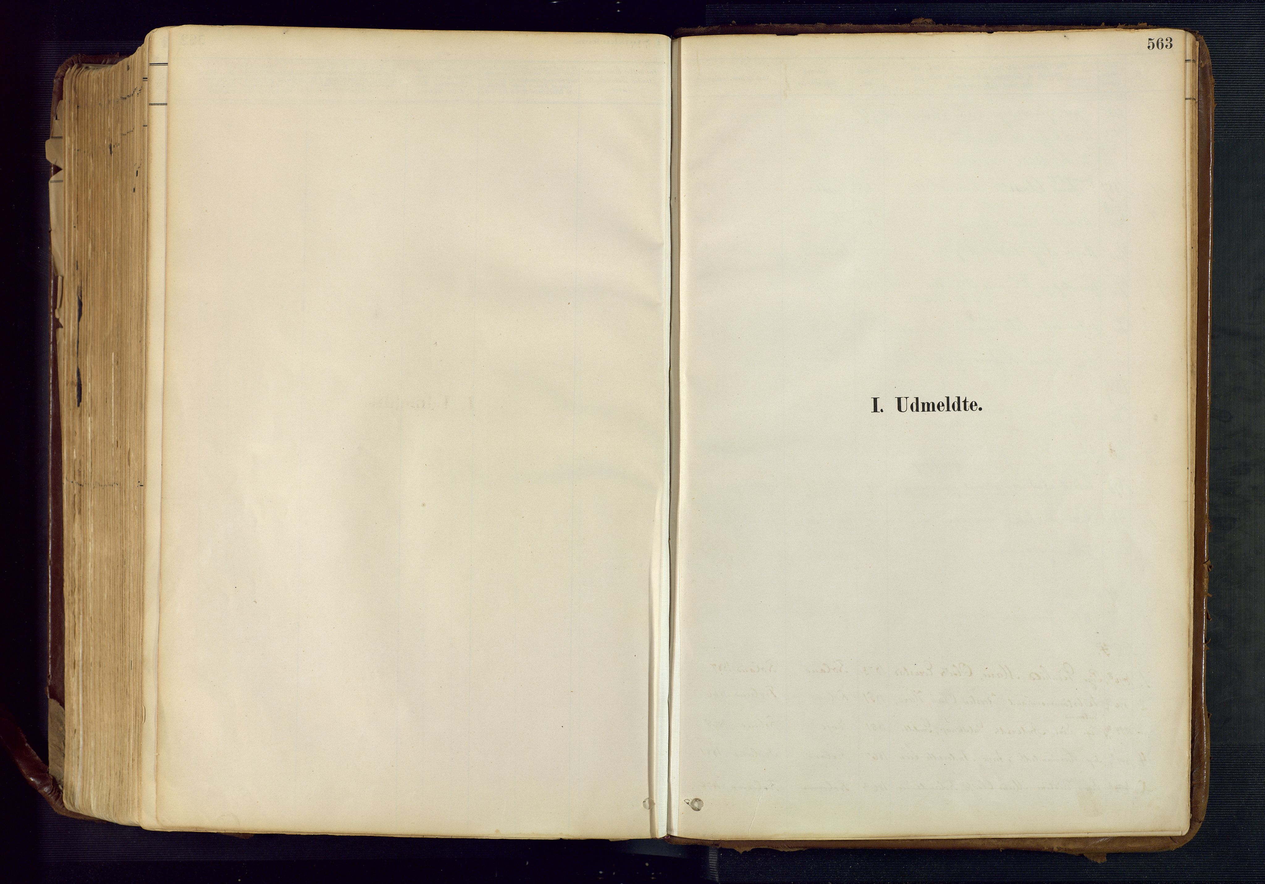 Froland sokneprestkontor, SAK/1111-0013/F/Fa/L0005: Ministerialbok nr. A 5, 1882-1921, s. 563