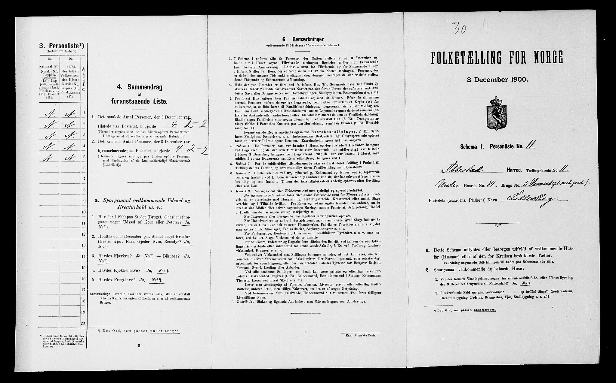 SATØ, Folketelling 1900 for 1917 Ibestad herred, 1900, s. 1378