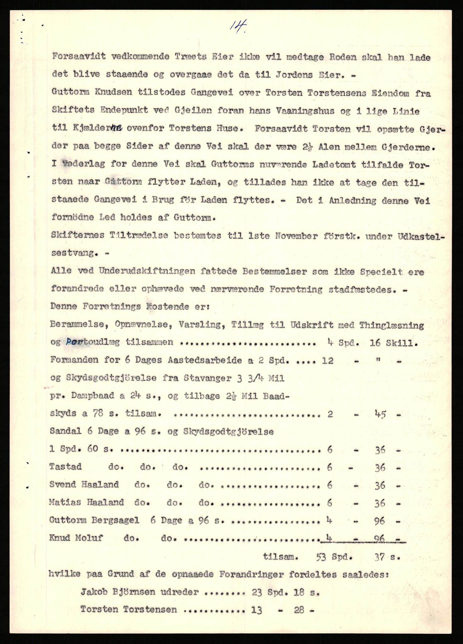 Statsarkivet i Stavanger, AV/SAST-A-101971/03/Y/Yj/L0022: Avskrifter sortert etter gårdsnavn: Foss - Frøiland i Hetland, 1750-1930, s. 173