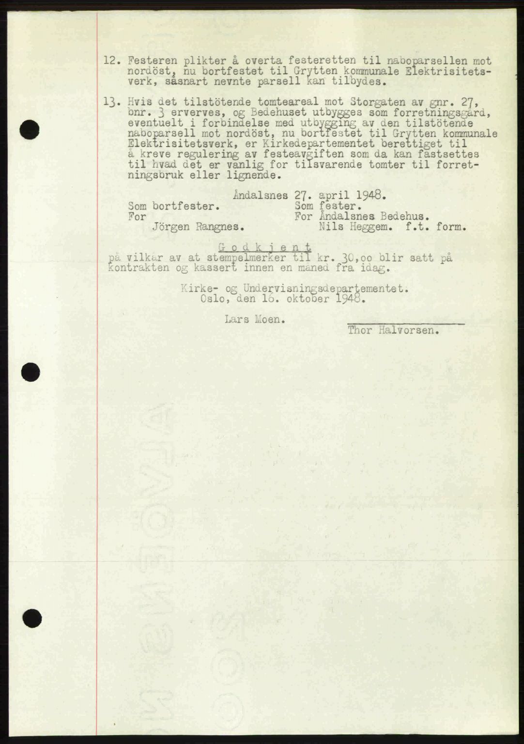 Romsdal sorenskriveri, AV/SAT-A-4149/1/2/2C: Pantebok nr. A27, 1948-1948, Dagboknr: 2725/1948