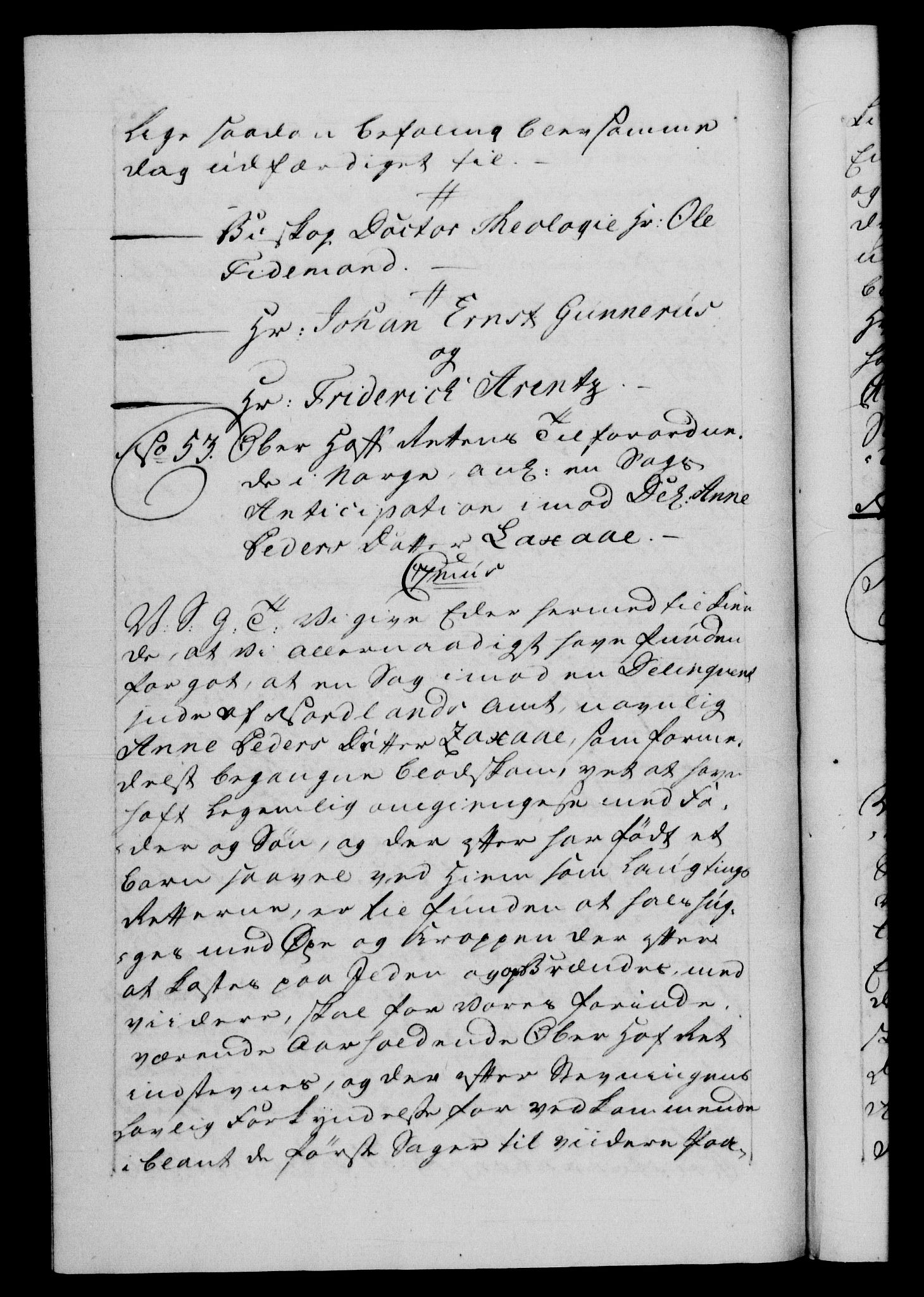 Danske Kanselli 1572-1799, AV/RA-EA-3023/F/Fc/Fca/Fcab/L0038: Norske tegnelser, 1766-1768, s. 43b