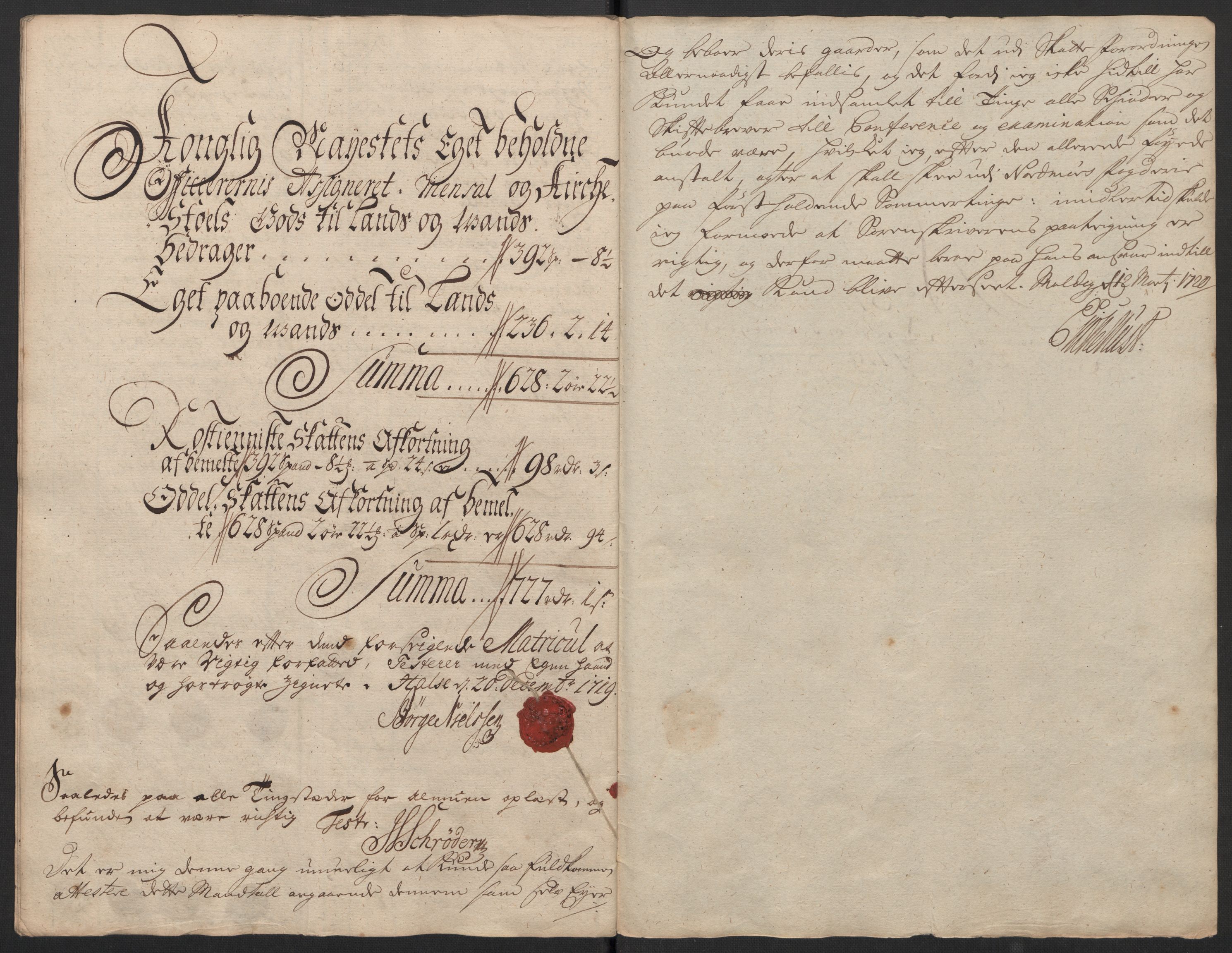 Rentekammeret inntil 1814, Reviderte regnskaper, Fogderegnskap, AV/RA-EA-4092/R56/L3752: Fogderegnskap Nordmøre, 1719, s. 228