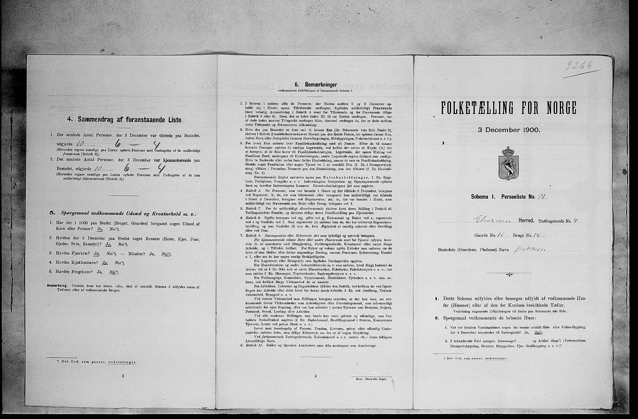 SAH, Folketelling 1900 for 0427 Elverum herred, 1900, s. 570
