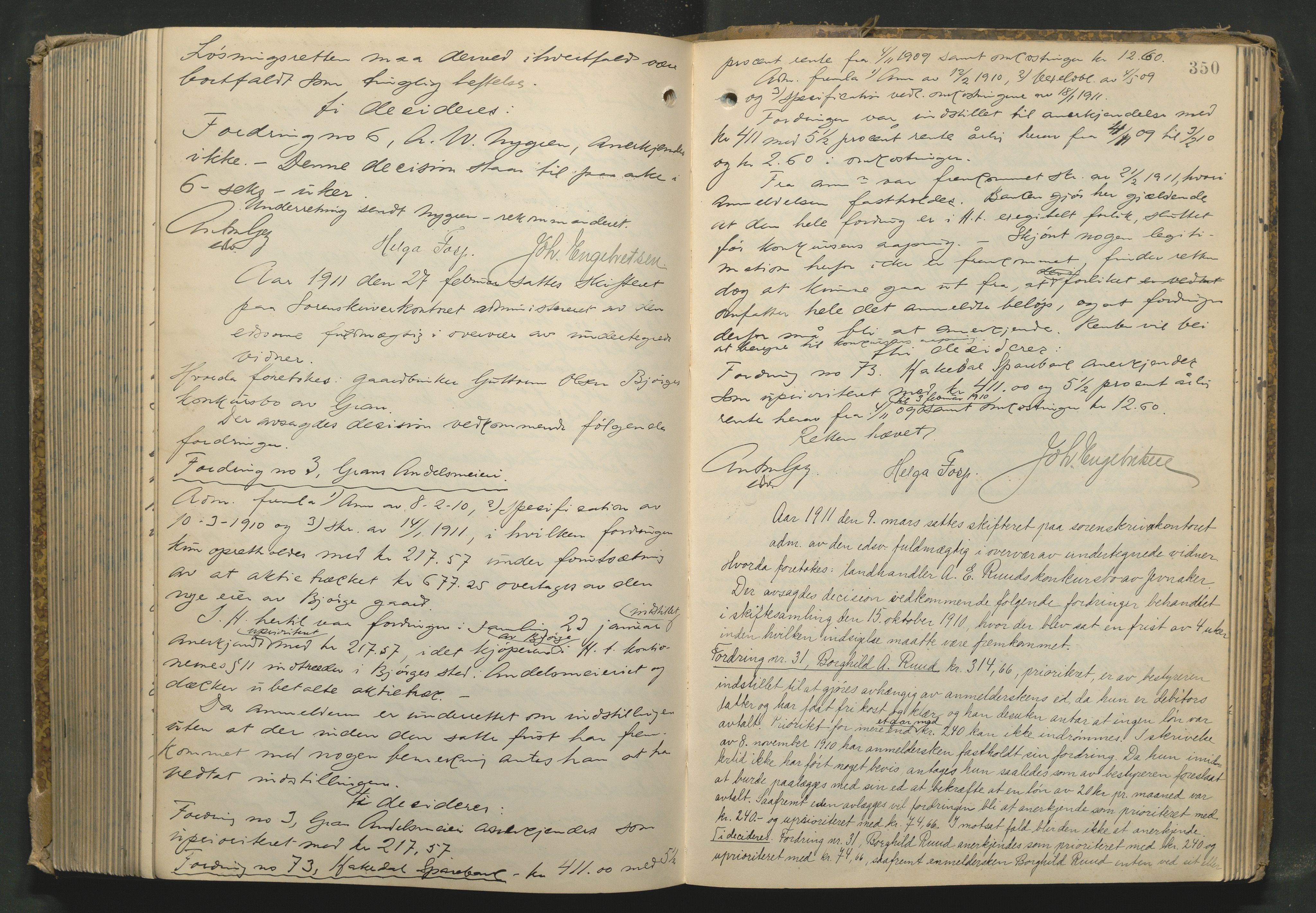 Hadeland og Land tingrett, AV/SAH-TING-010/J/Jc/L0005: Skifteforhandlingsprotokoll, 1893-1916, s. 349b-350a