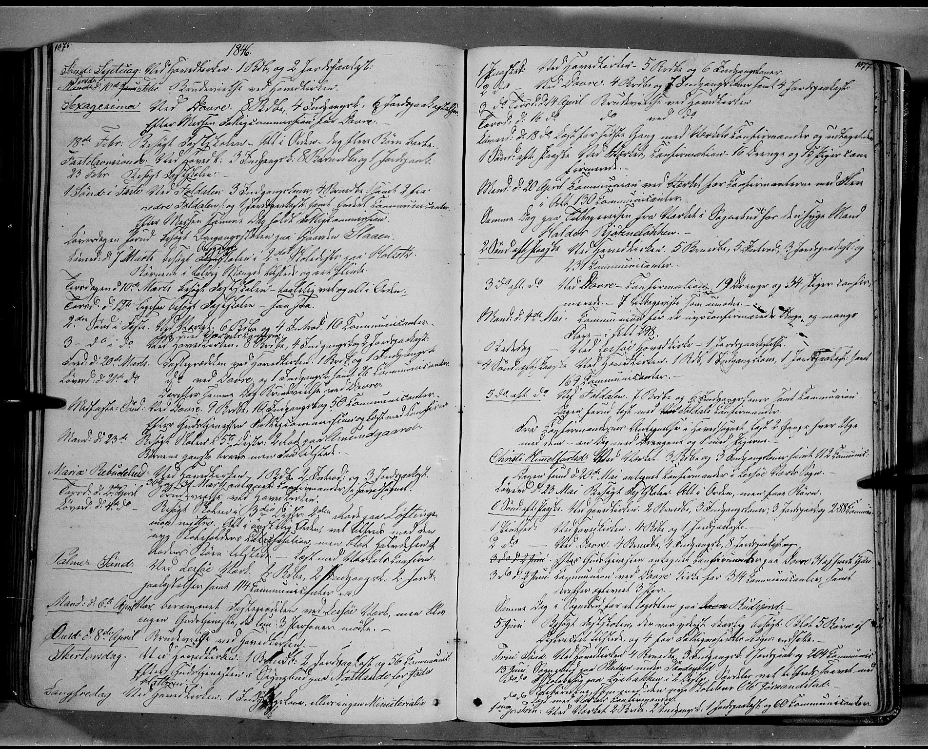 Lesja prestekontor, AV/SAH-PREST-068/H/Ha/Haa/L0006: Ministerialbok nr. 6B, 1843-1854, s. 1076-1077