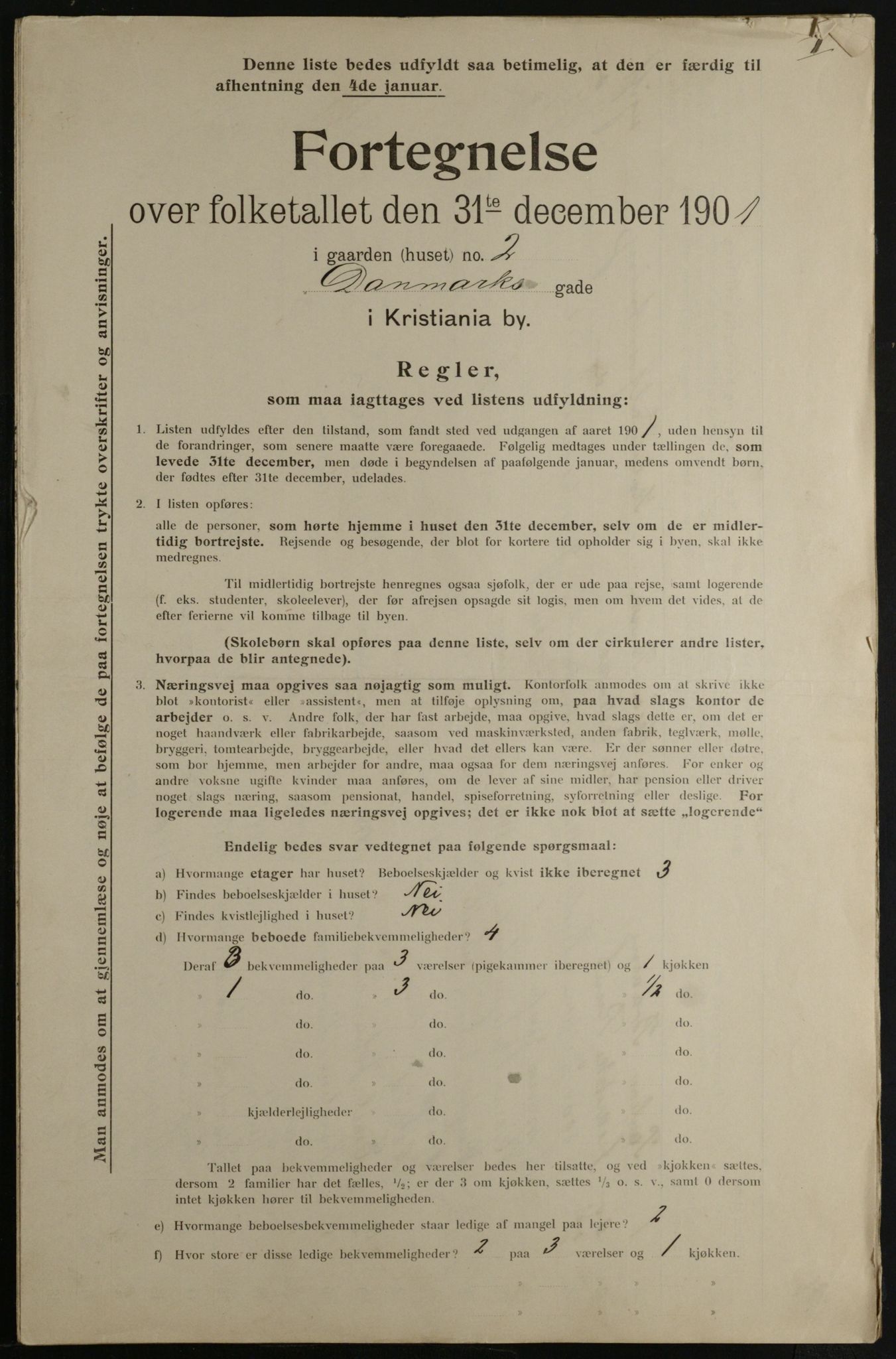 OBA, Kommunal folketelling 31.12.1901 for Kristiania kjøpstad, 1901, s. 2344