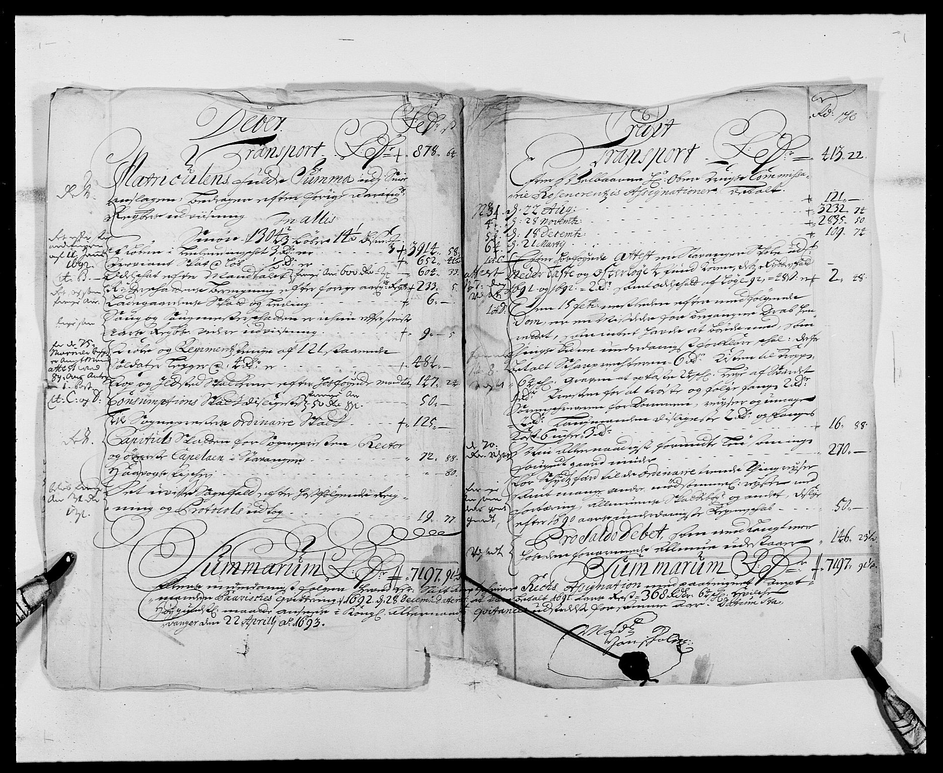 Rentekammeret inntil 1814, Reviderte regnskaper, Fogderegnskap, RA/EA-4092/R46/L2727: Fogderegnskap Jæren og Dalane, 1690-1693, s. 170