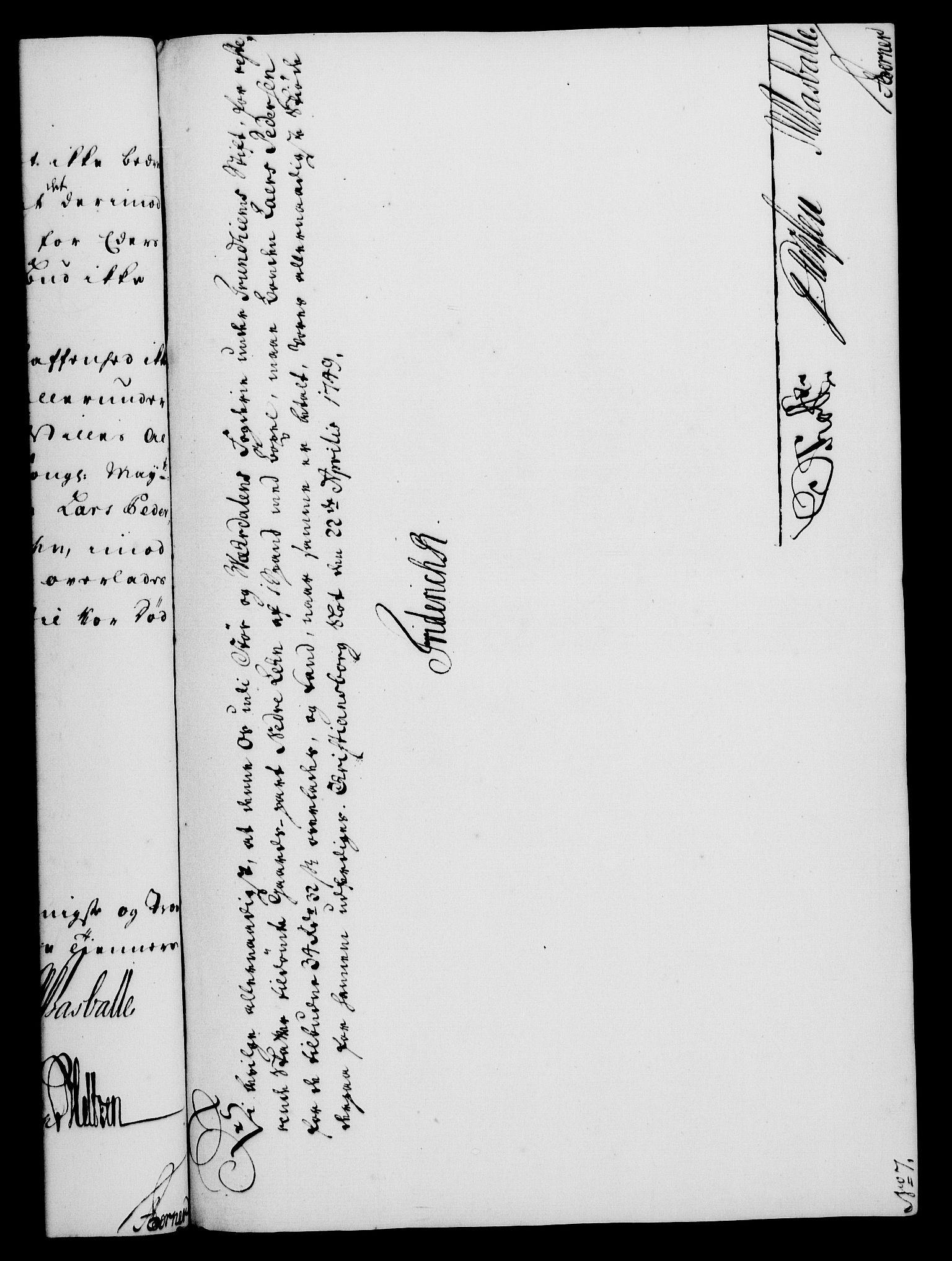 Rentekammeret, Kammerkanselliet, RA/EA-3111/G/Gf/Gfa/L0031: Norsk relasjons- og resolusjonsprotokoll (merket RK 52.31), 1749, s. 247