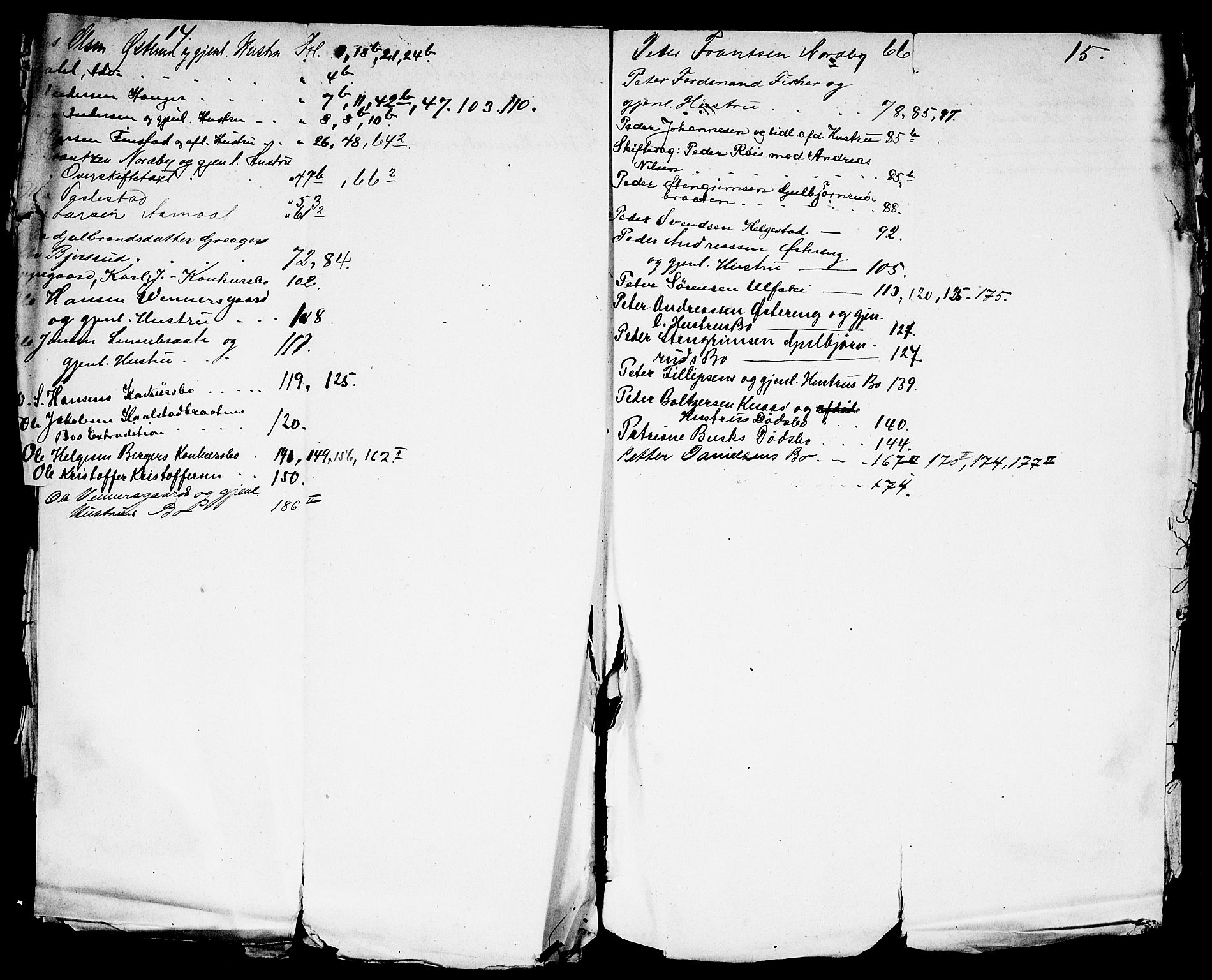Follo sorenskriveri, AV/SAO-A-10274/H/Hd/L0005: Skifteforhandlingsprotokoll, 1886-1894, s. 14-15