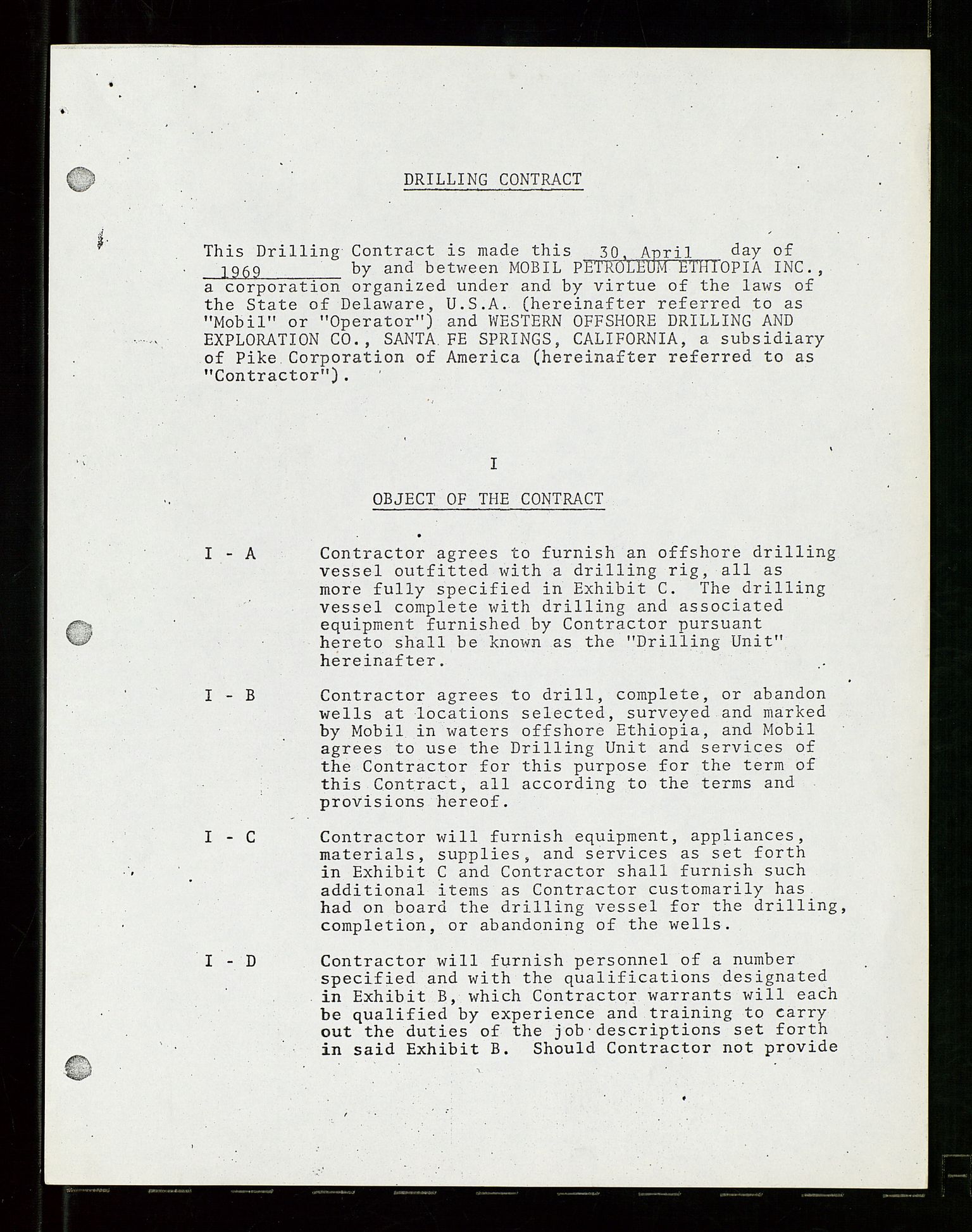 Pa 1512 - Esso Exploration and Production Norway Inc., AV/SAST-A-101917/E/Ea/L0020: Kontrakter og avtaler, 1966-1974, s. 122