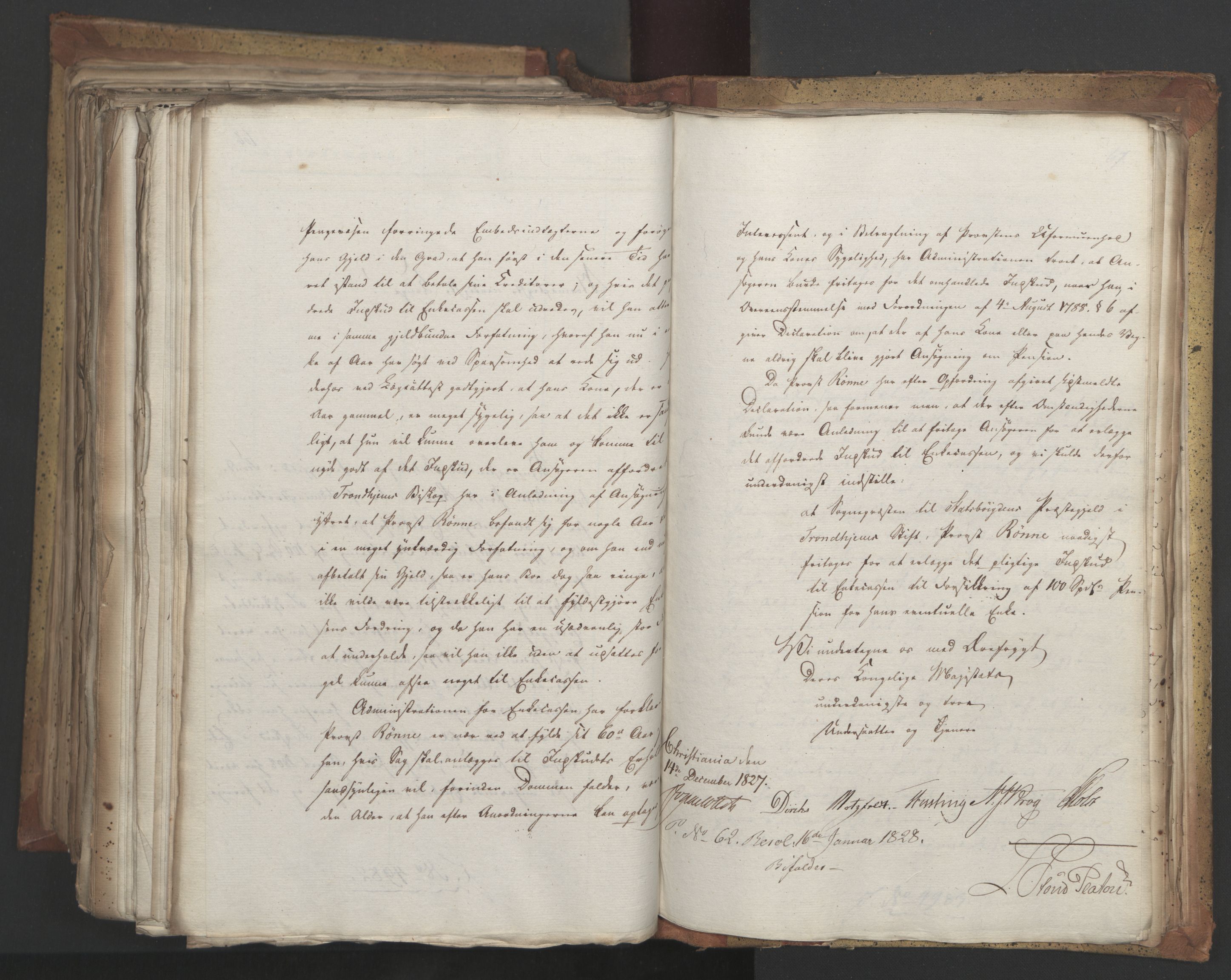 Statsrådsavdelingen i Stockholm, AV/RA-S-1003/D/Da/L0053: Regjeringsinnstillinger nr. 4800-5017, 1827, s. 580