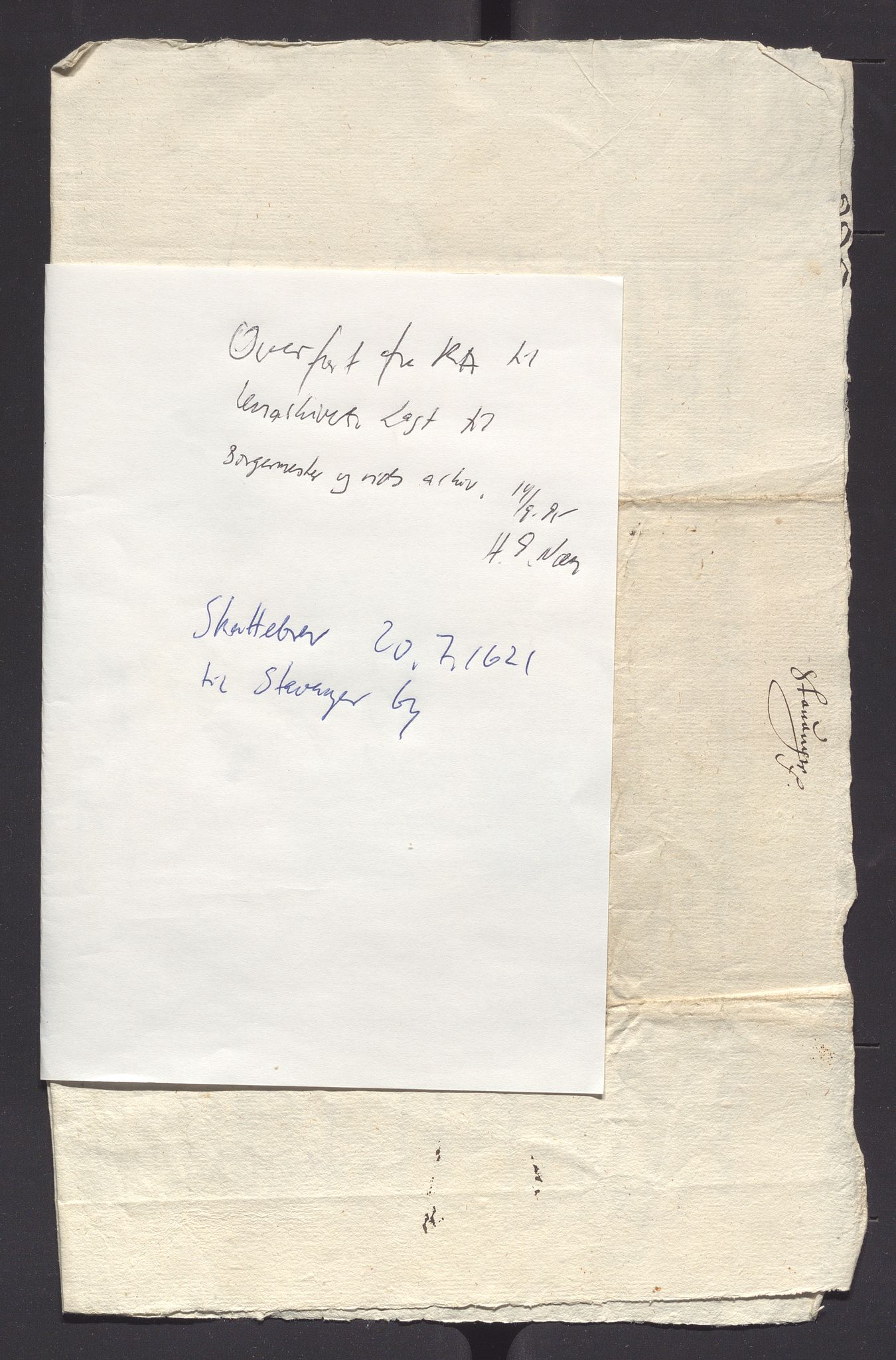 Stavanger len, AV/SAST-A-101870/Oc/L0061: Diverse, 1621-1679