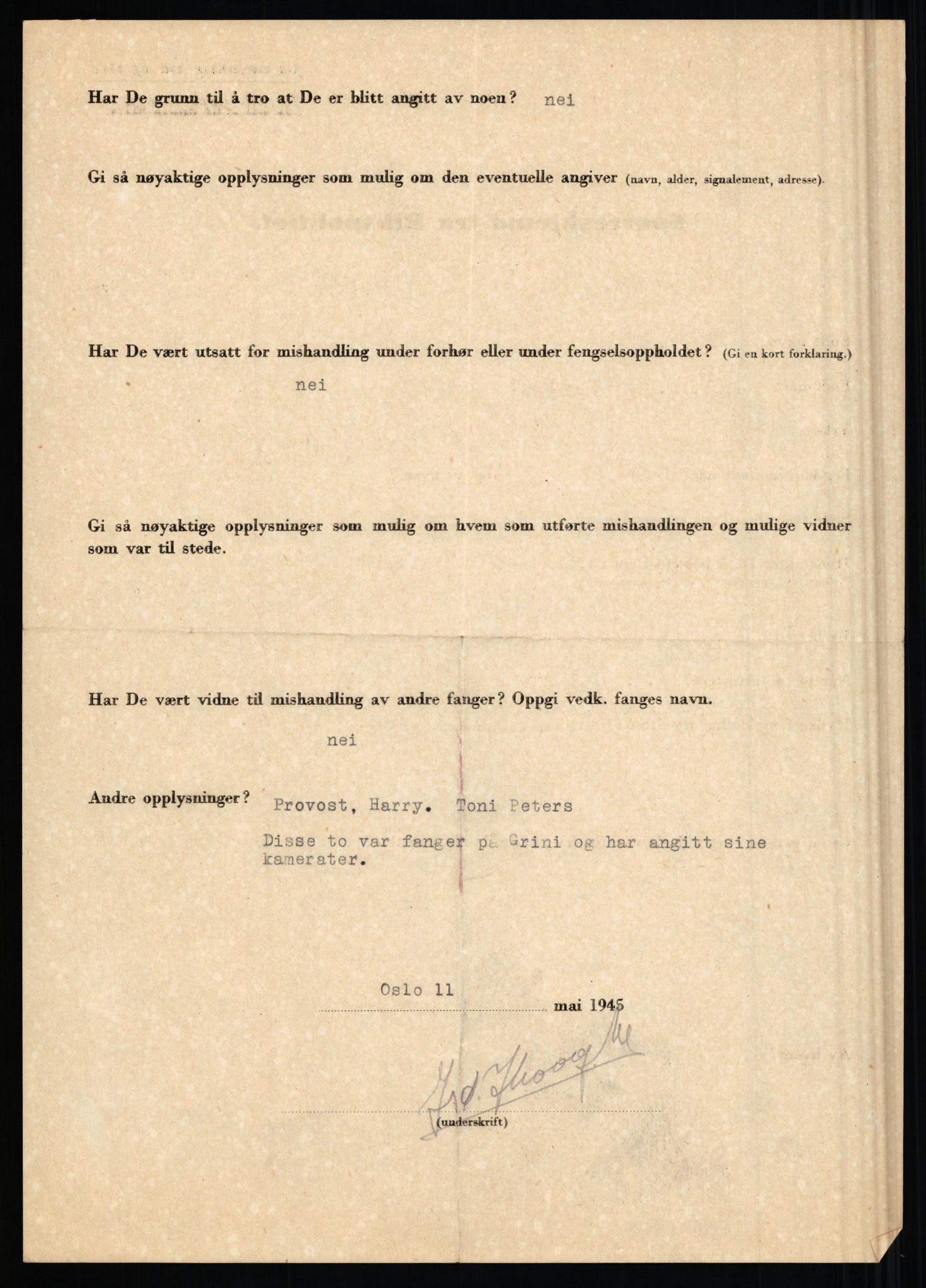 Rikspolitisjefen, AV/RA-S-1560/L/L0019: Utenlandske fanger, 1940-1945, s. 16