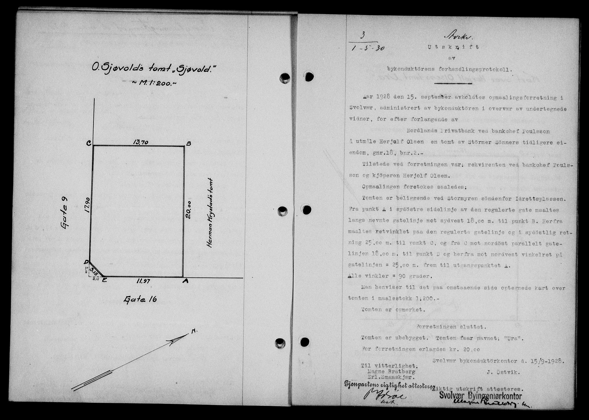 Lofoten sorenskriveri, SAT/A-0017/1/2/2C/L0021b: Pantebok nr. 21b, 1930-1930, Tingl.dato: 01.05.1930