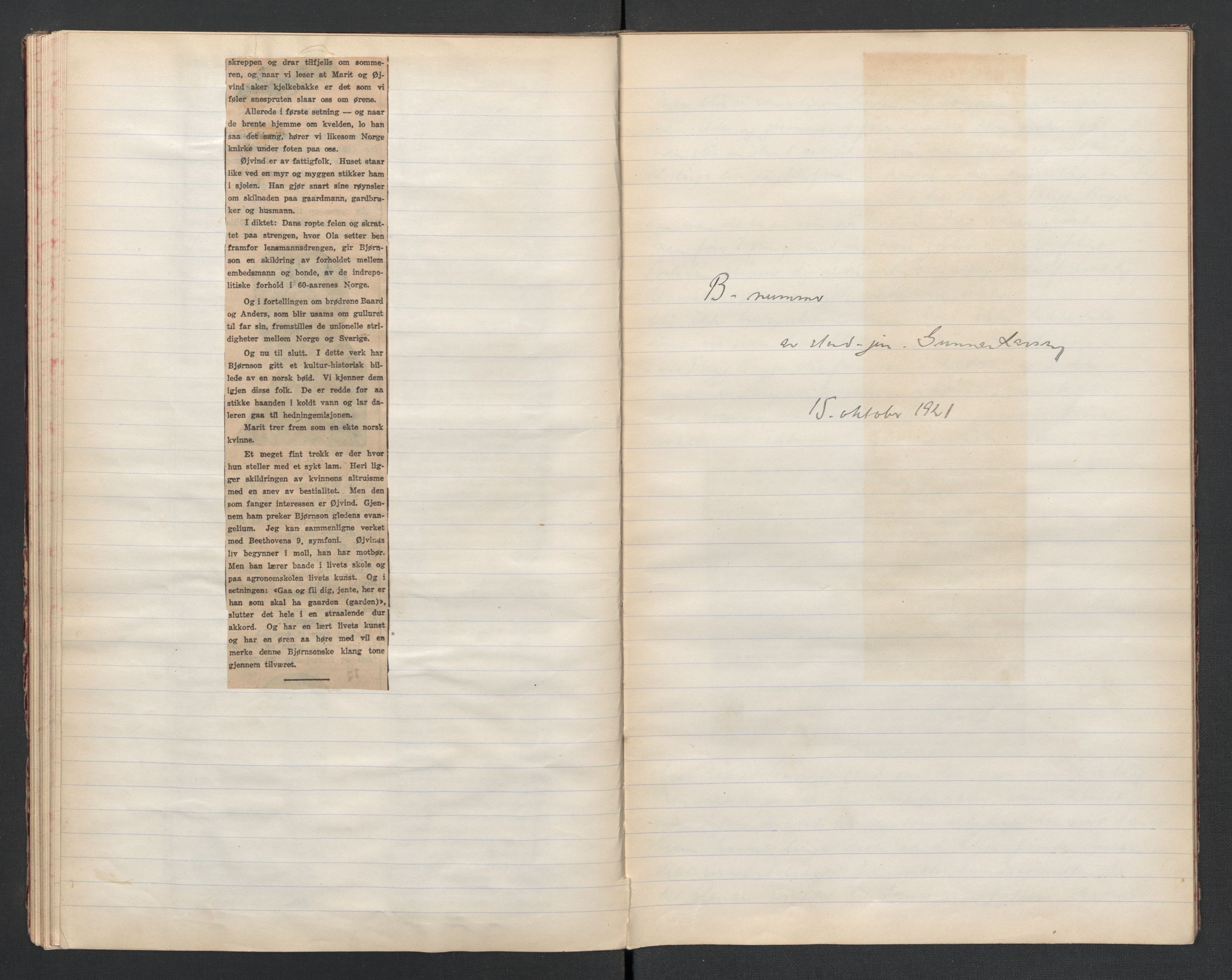 Det Norske Studentersamfund, AV/RA-PA-1322/X/Xa/L0018/0005: -- / Samfundsavisen, 1918-1922, s. 67