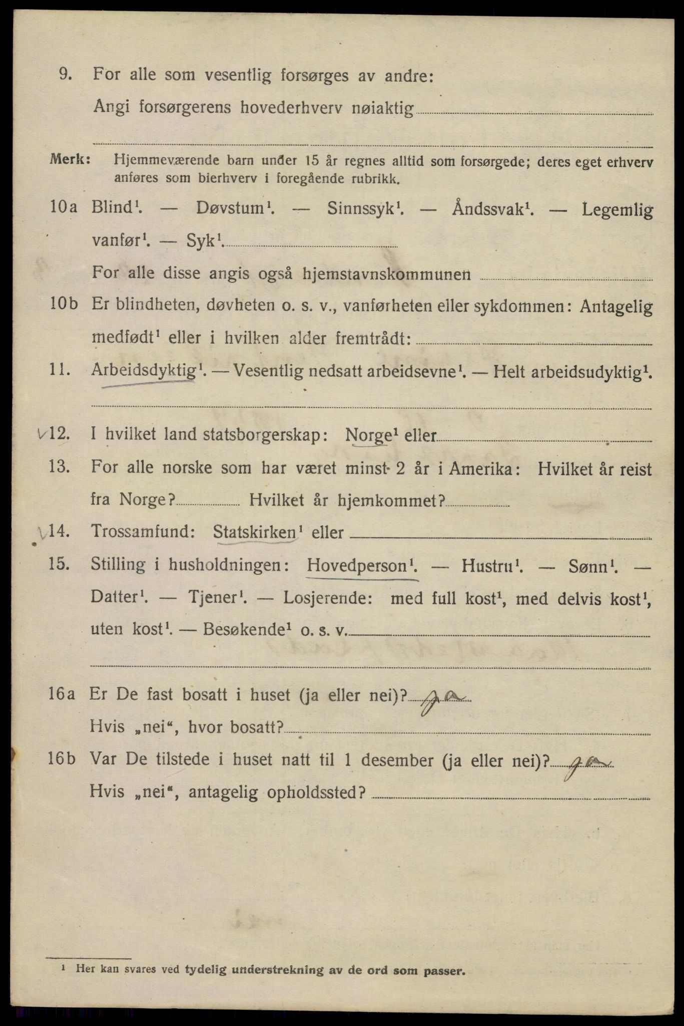 SAO, Folketelling 1920 for 0301 Kristiania kjøpstad, 1920, s. 152026