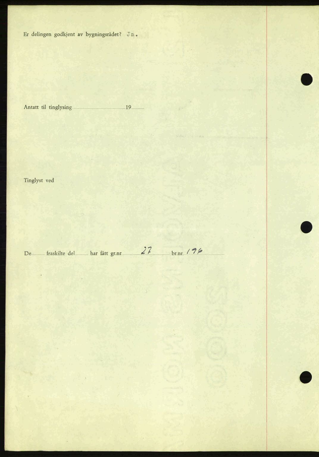 Romsdal sorenskriveri, AV/SAT-A-4149/1/2/2C: Pantebok nr. A17, 1944-1945, Dagboknr: 1718/1944