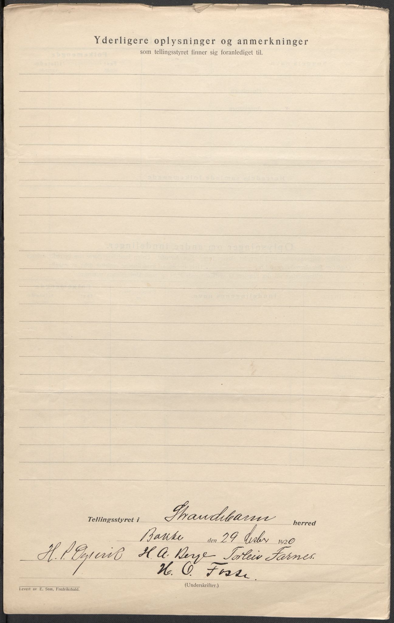 SAB, Folketelling 1920 for 1226 Strandebarm herred, 1920, s. 4