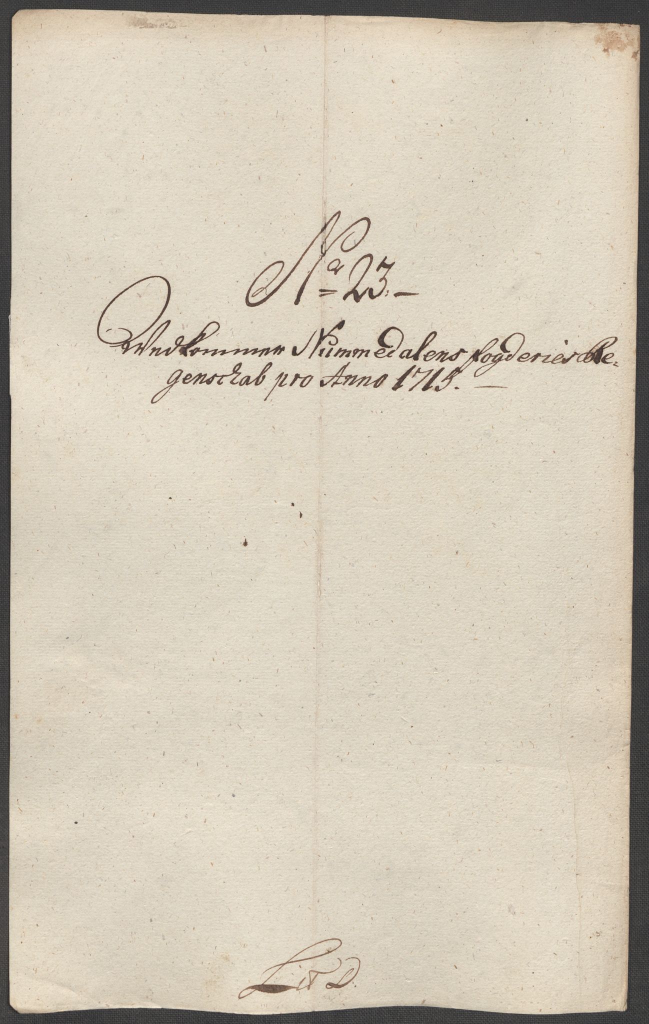 Rentekammeret inntil 1814, Reviderte regnskaper, Fogderegnskap, AV/RA-EA-4092/R64/L4436: Fogderegnskap Namdal, 1715, s. 197