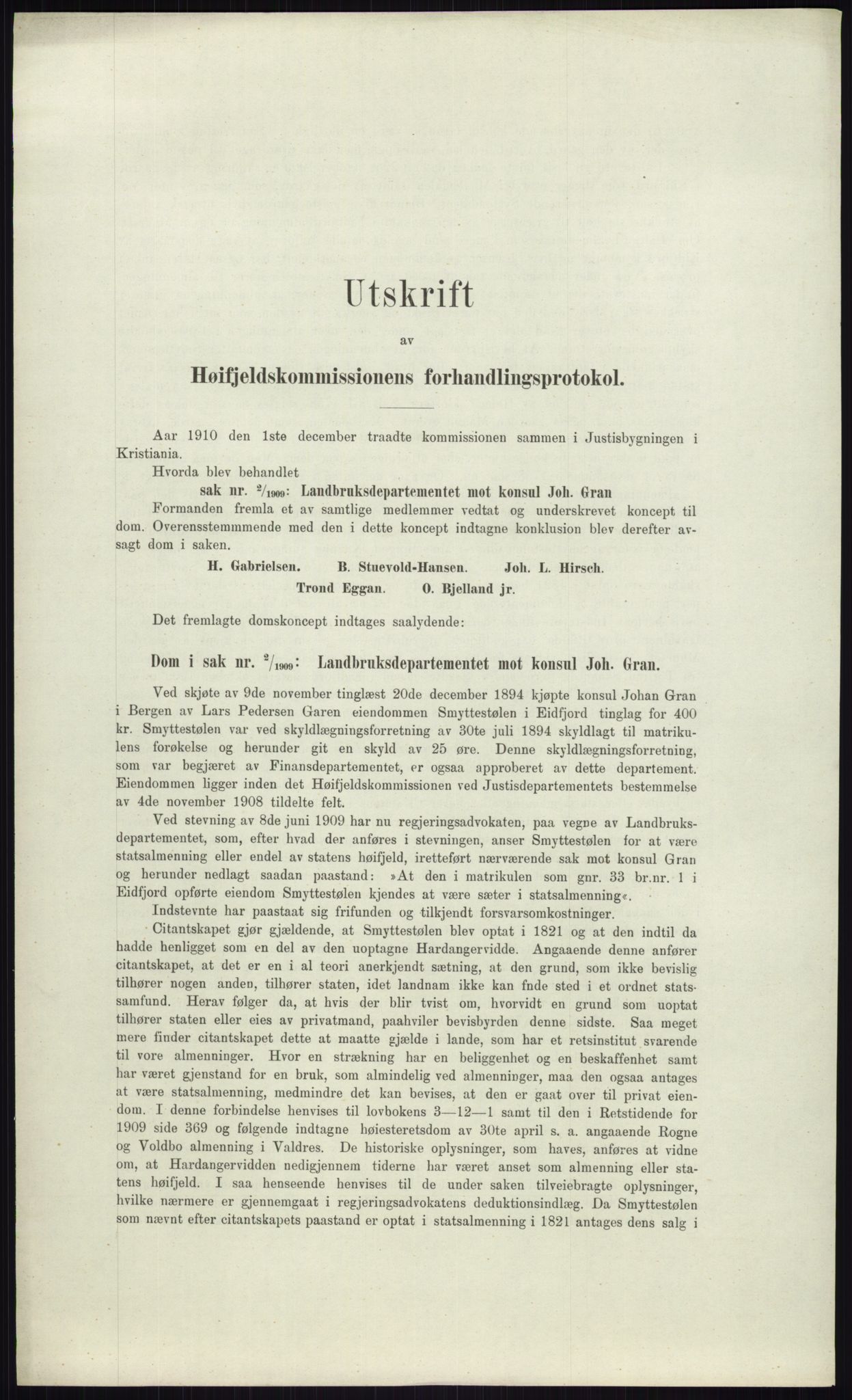 Høyfjellskommisjonen, AV/RA-S-1546/X/Xa/L0001: Nr. 1-33, 1909-1953, s. 465