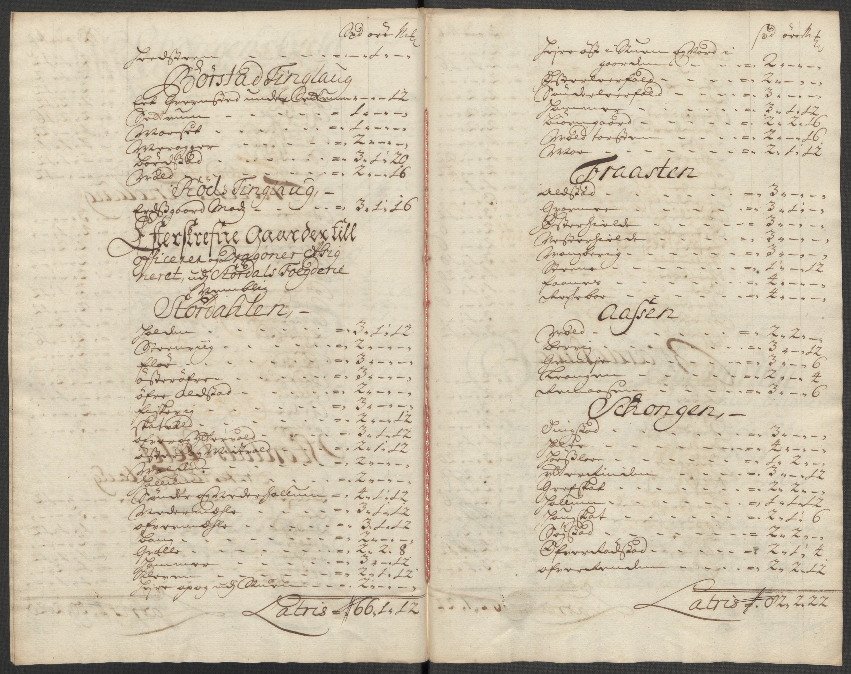 Rentekammeret inntil 1814, Reviderte regnskaper, Fogderegnskap, RA/EA-4092/R62/L4204: Fogderegnskap Stjørdal og Verdal, 1714, s. 176