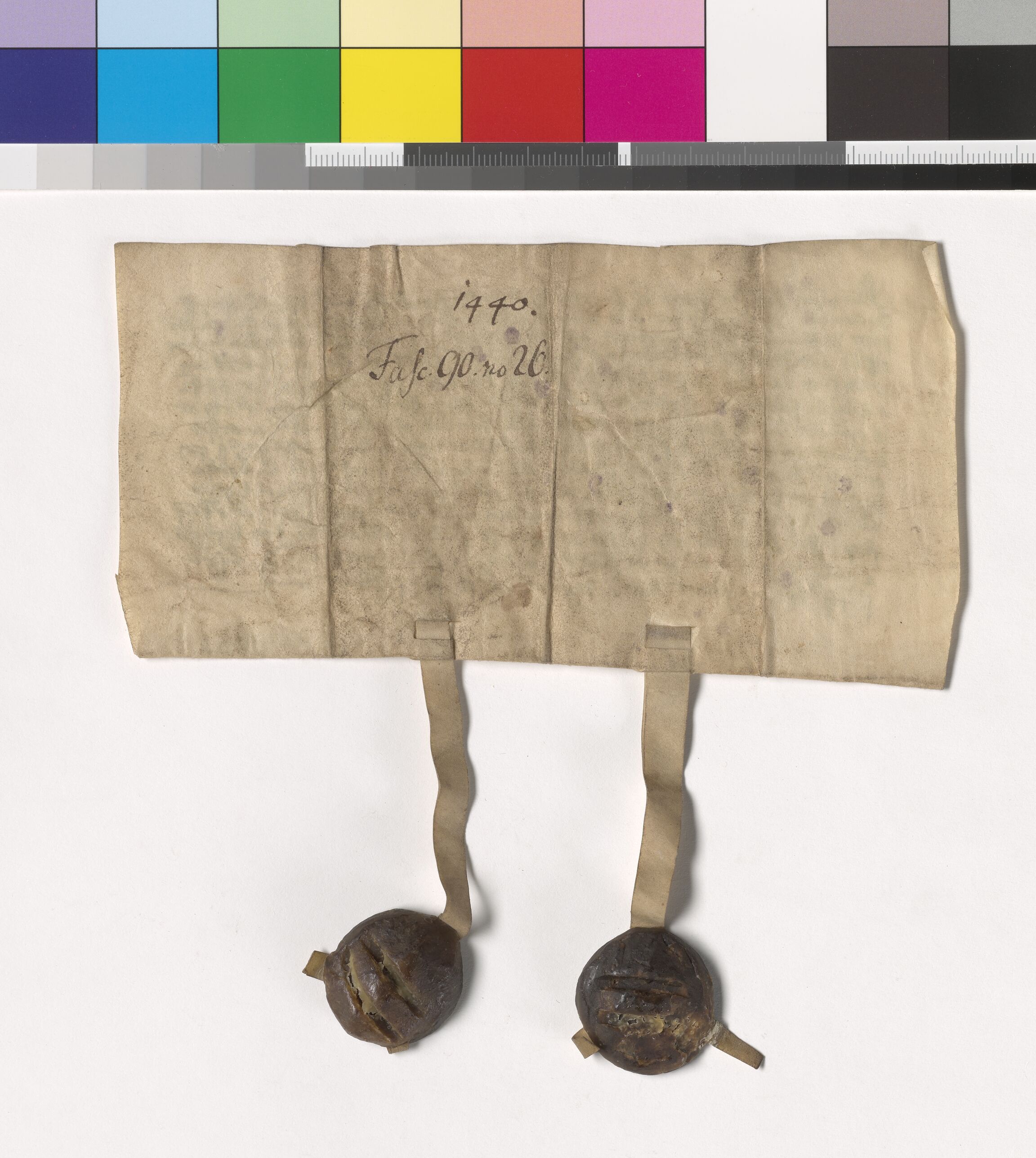 Riksarkivets diplomsamling, AV/RA-EA-5965/F05/L0218: NRA AM fasc. 90 nr. 14-26, 1439-1440, s. 12