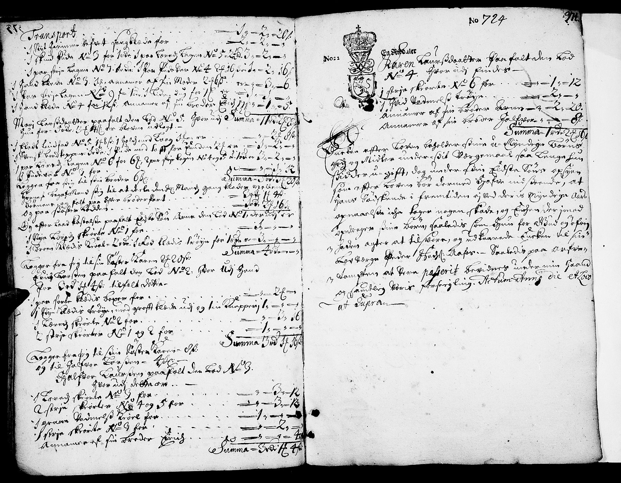 Nedre Telemark sorenskriveri, AV/SAKO-A-135/H/Hb/Hba/L0006: Skifteprotokoll, 1703-1709, s. 373b-374a