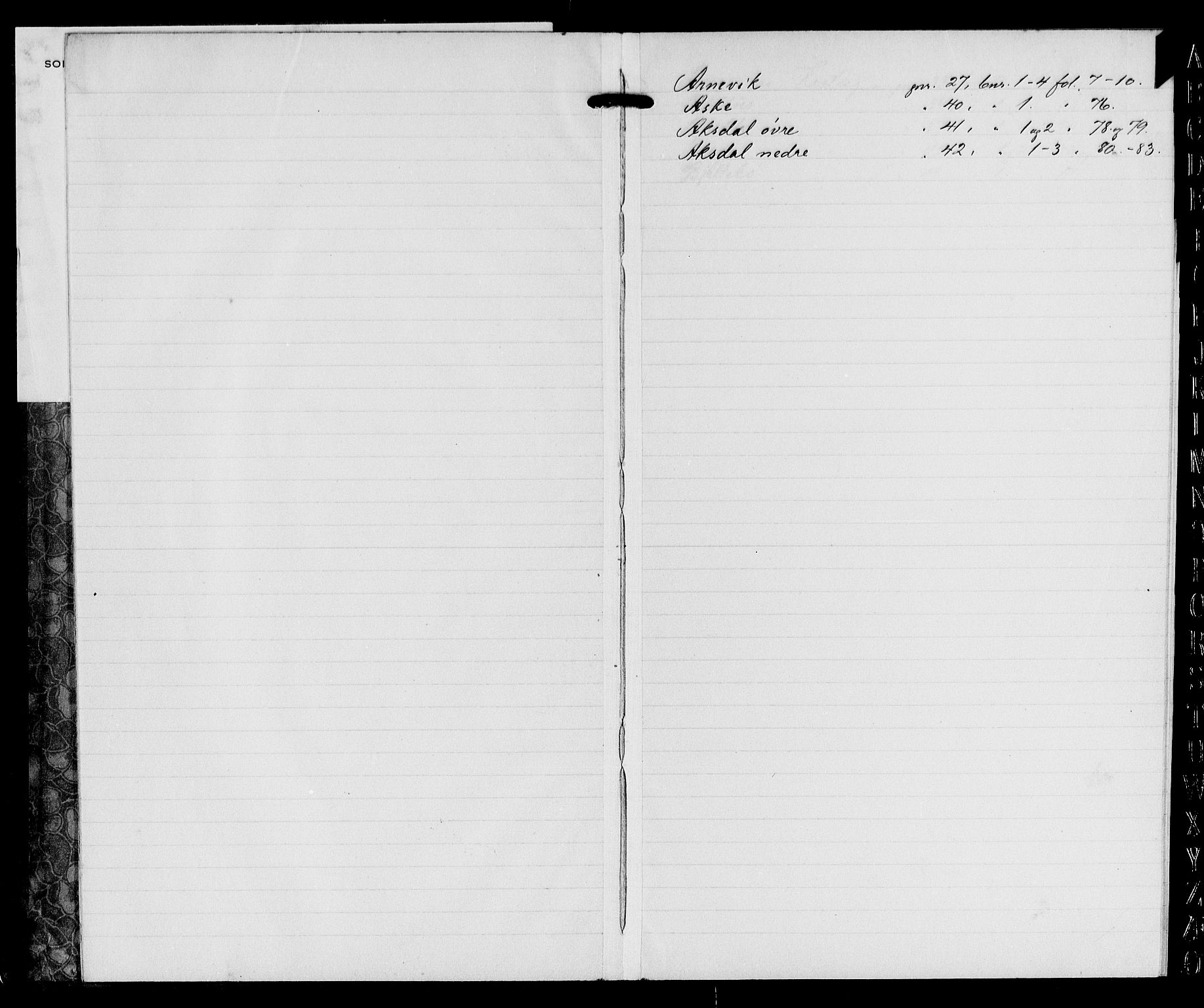 Sunnhordland sorenskrivar, SAB/A-2401/1/G/Ga/Gah/L0006: Panteregister nr. II.A.h.6, 1916-1949