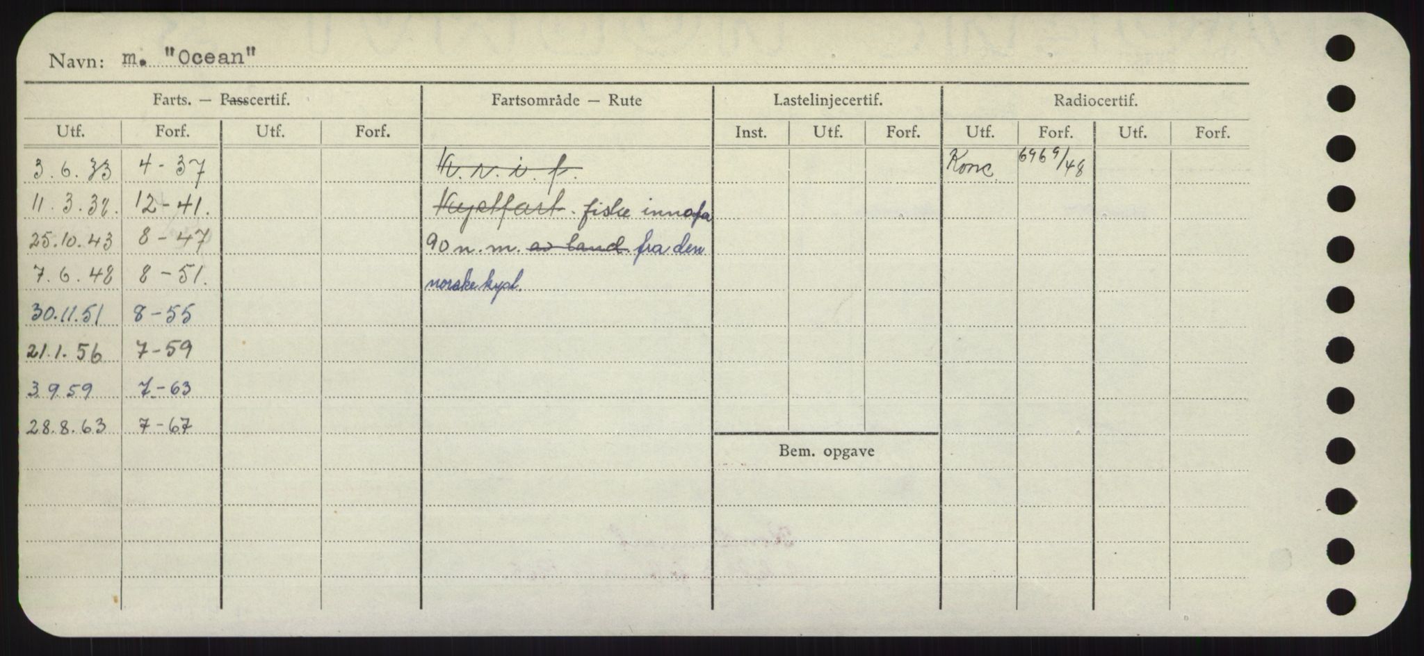 Sjøfartsdirektoratet med forløpere, Skipsmålingen, RA/S-1627/H/Hd/L0028: Fartøy, O, s. 54