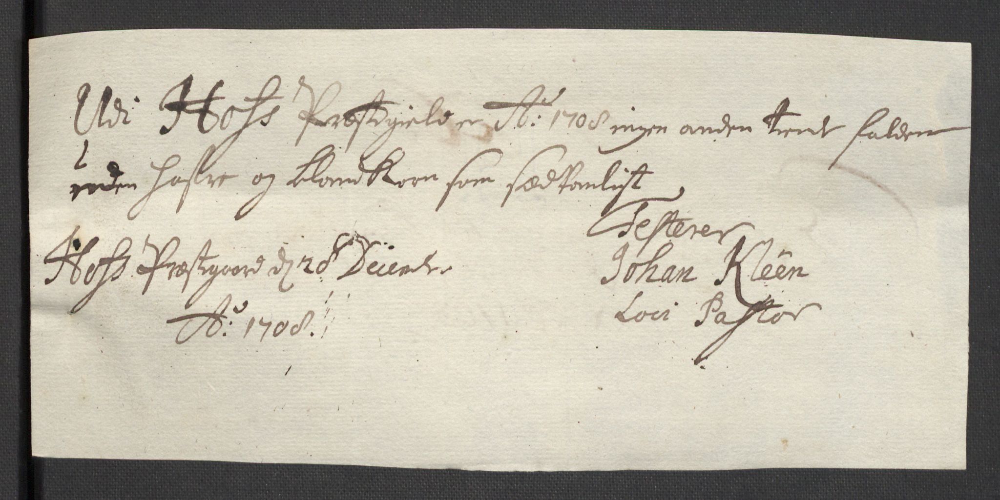 Rentekammeret inntil 1814, Reviderte regnskaper, Fogderegnskap, RA/EA-4092/R32/L1873: Fogderegnskap Jarlsberg grevskap, 1708, s. 181