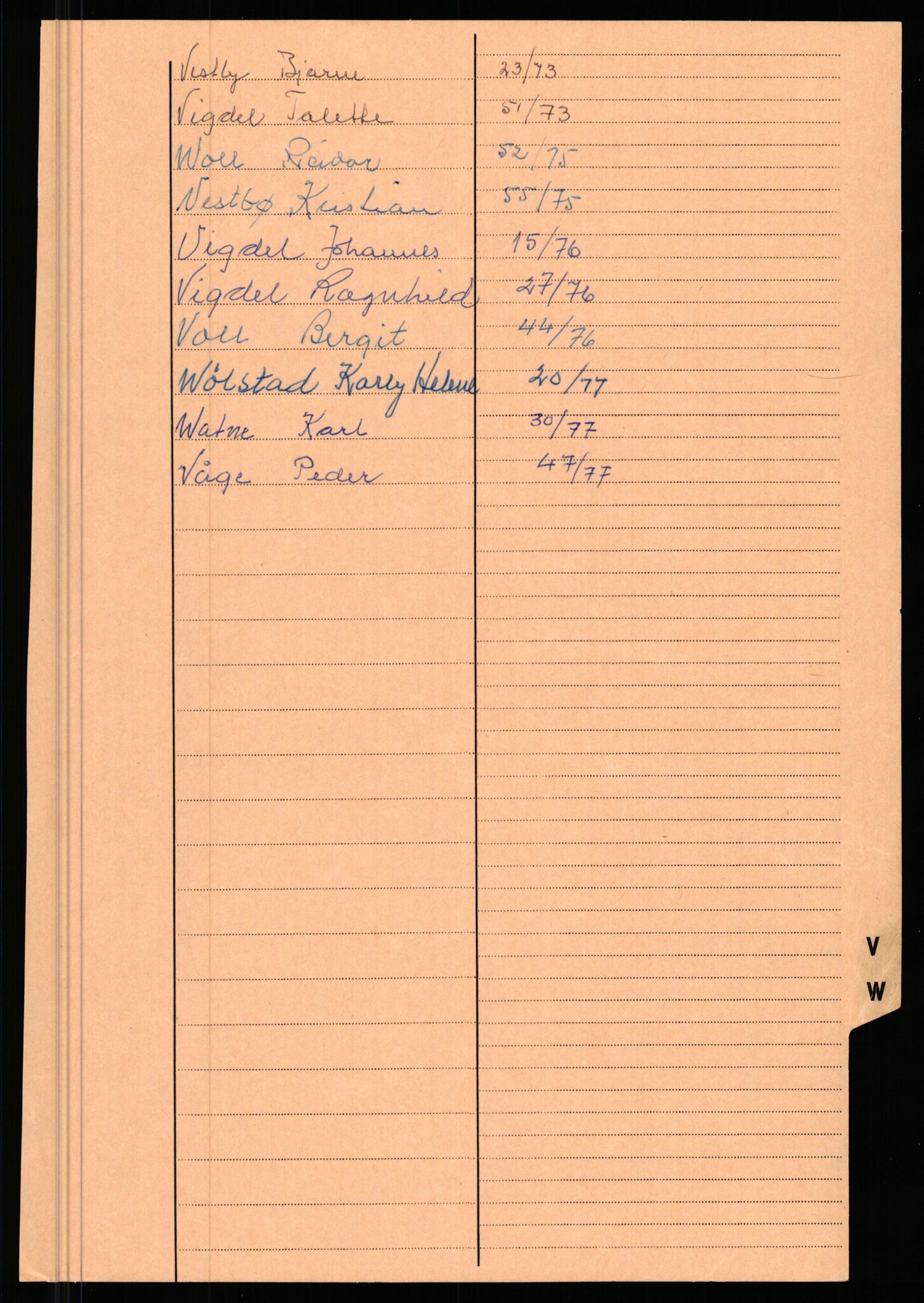 Sola lensmannskontor, AV/SAST-A-100126/Gga/L0003: Dødsfallsprotokoller, 1973-1984, s. 38