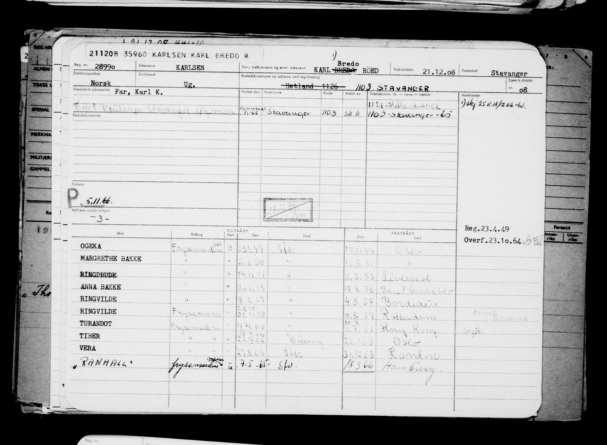 Direktoratet for sjømenn, AV/RA-S-3545/G/Gb/L0080: Hovedkort, 1908, s. 708