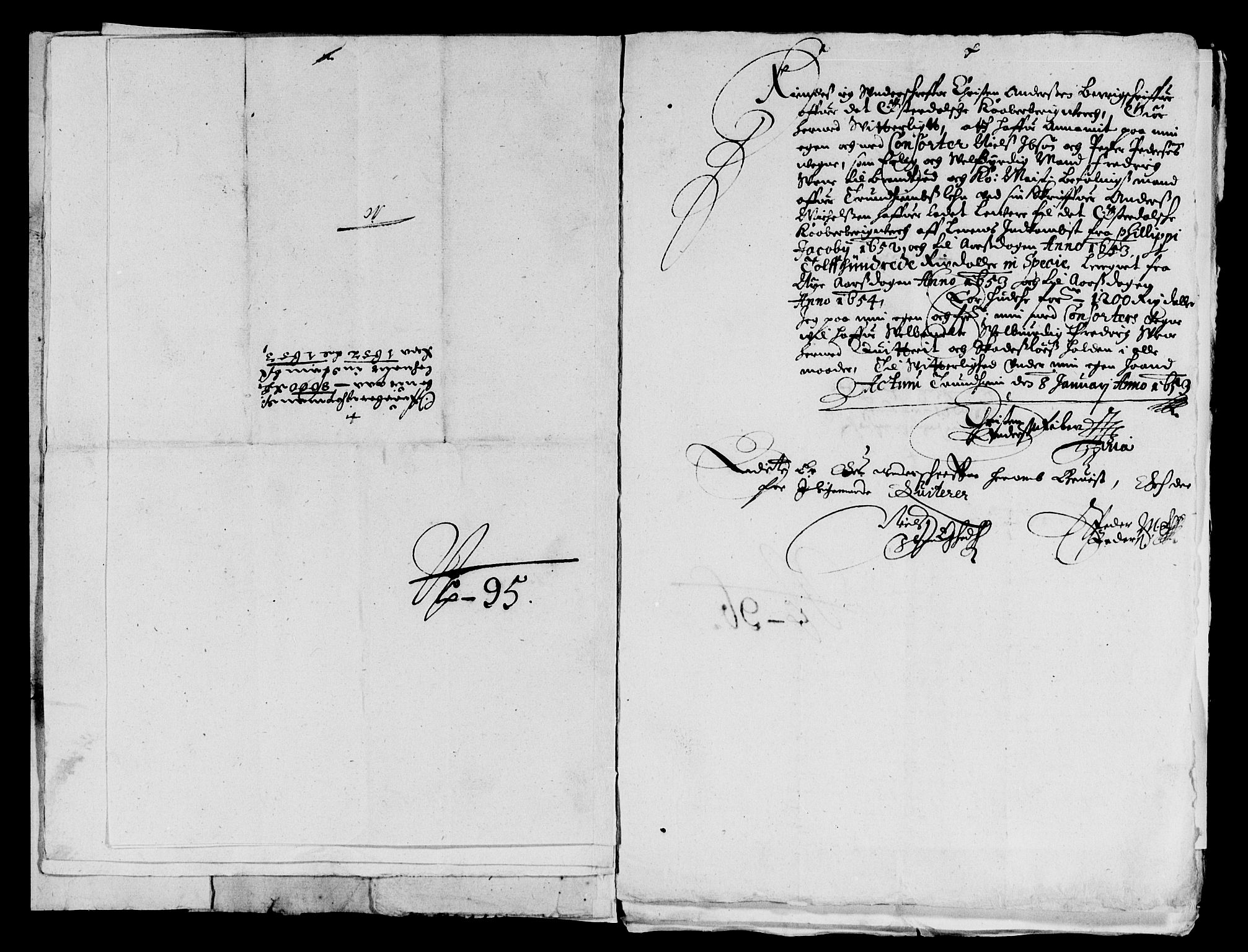 Rentekammeret inntil 1814, Reviderte regnskaper, Lensregnskaper, AV/RA-EA-5023/R/Rb/Rbw/L0108: Trondheim len, 1652-1653