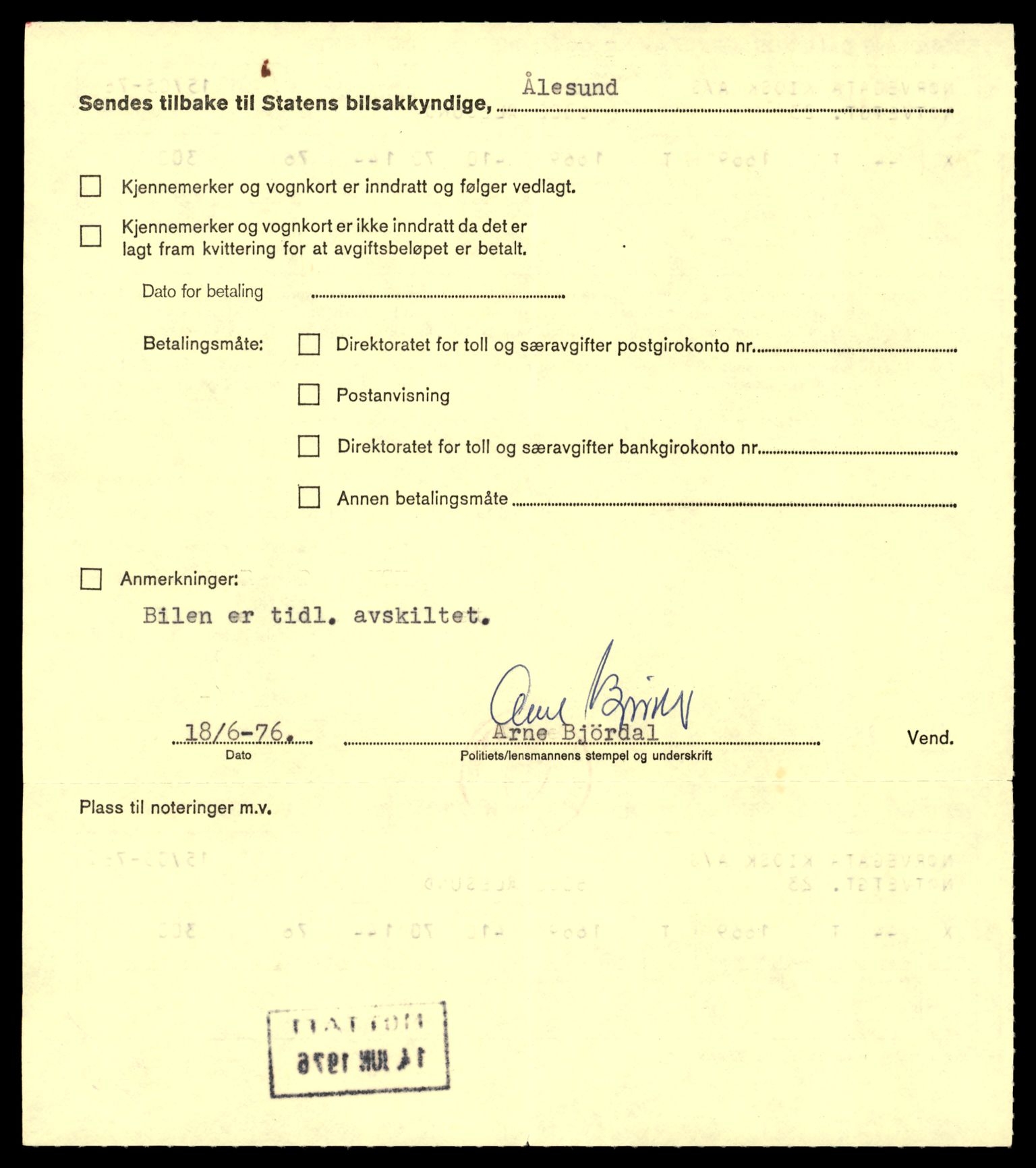 Møre og Romsdal vegkontor - Ålesund trafikkstasjon, SAT/A-4099/F/Fe/L0014: Registreringskort for kjøretøy T 1565 - T 1698, 1927-1998, s. 2278