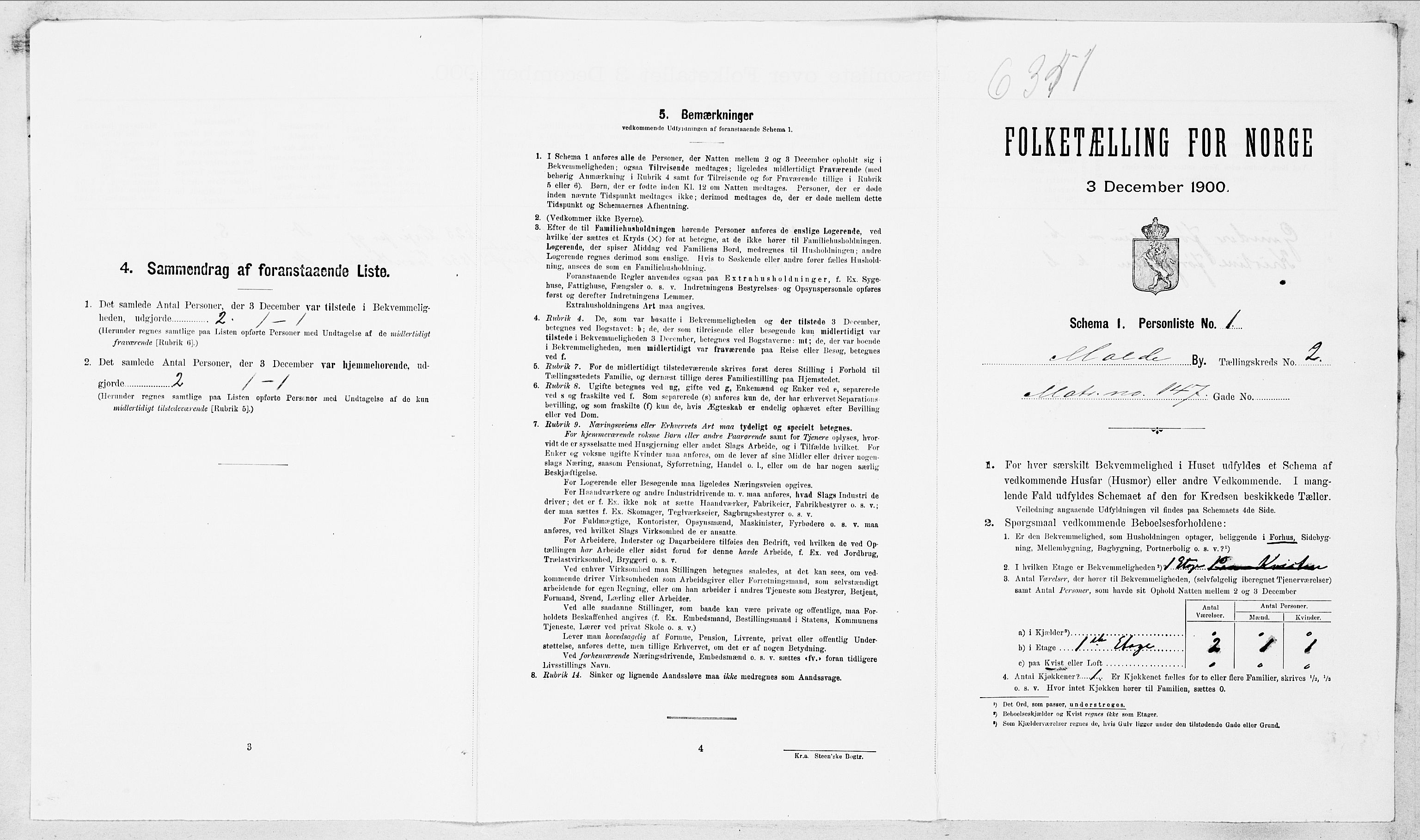 SAT, Folketelling 1900 for 1502 Molde kjøpstad, 1900, s. 980