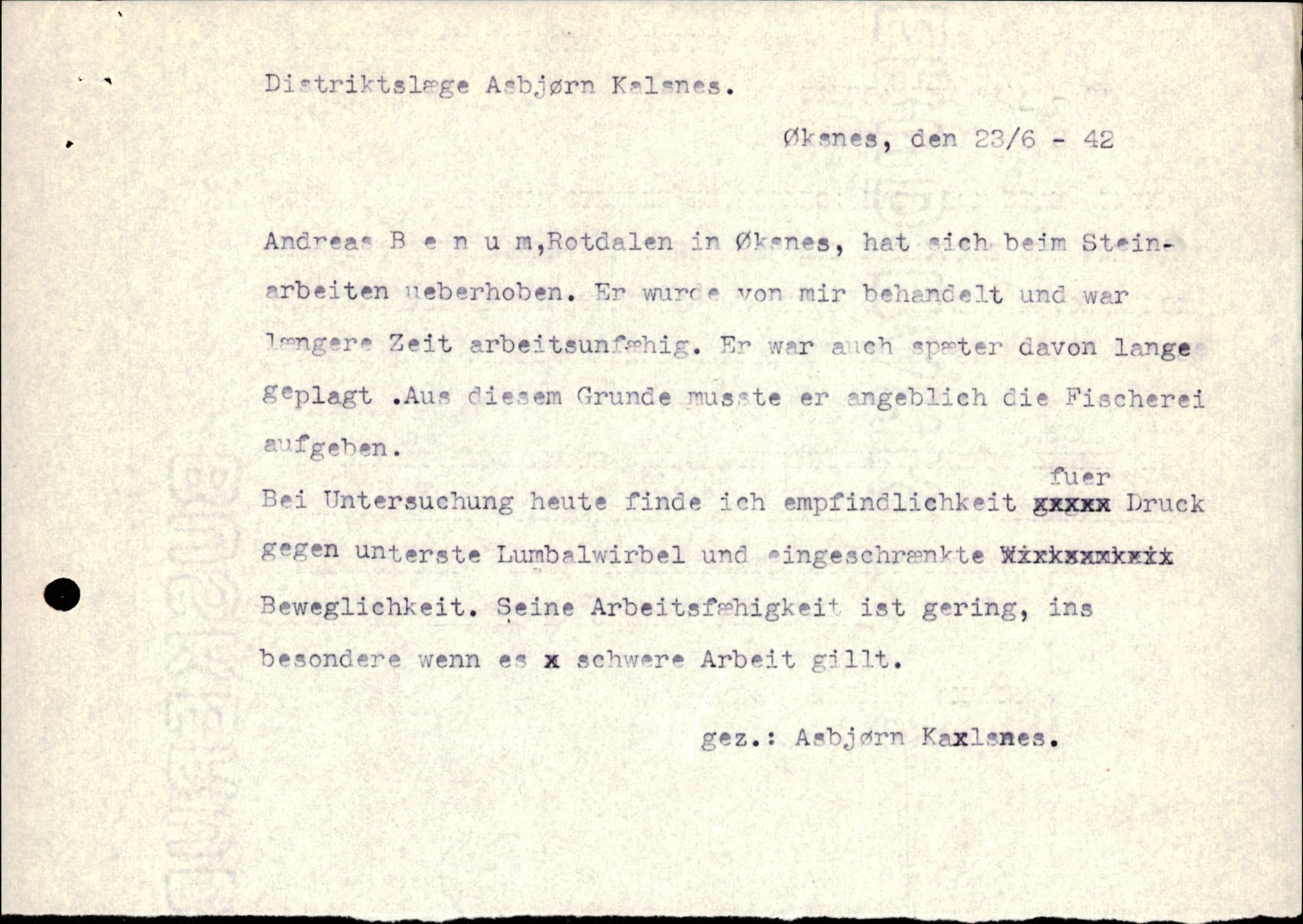 Forsvarets Overkommando. 2 kontor. Arkiv 11.4. Spredte tyske arkivsaker, AV/RA-RAFA-7031/D/Dar/Darc/L0003: Sicherheitspolizei (Sipo) i Narvik, 1941-1942, s. 159