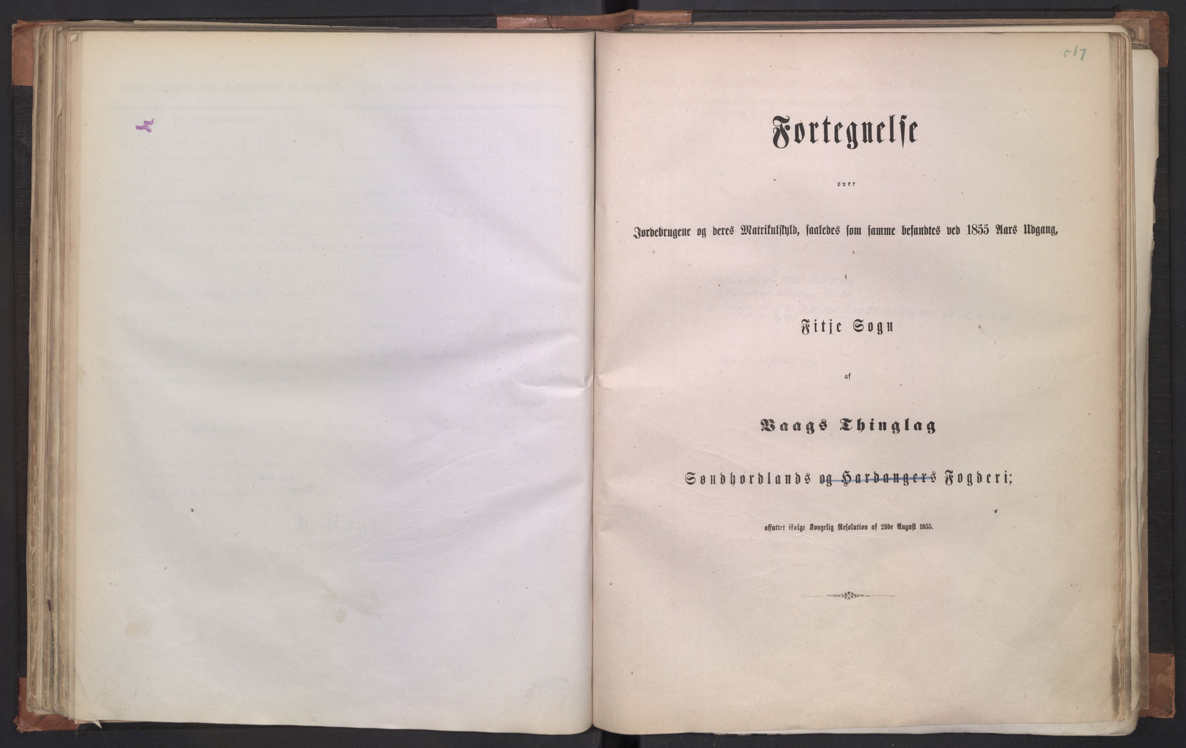 Rygh, AV/RA-PA-0034/F/Fb/L0011: Matrikkelen for 1838 - Søndre Bergenhus amt (Hordaaland fylke), 1838