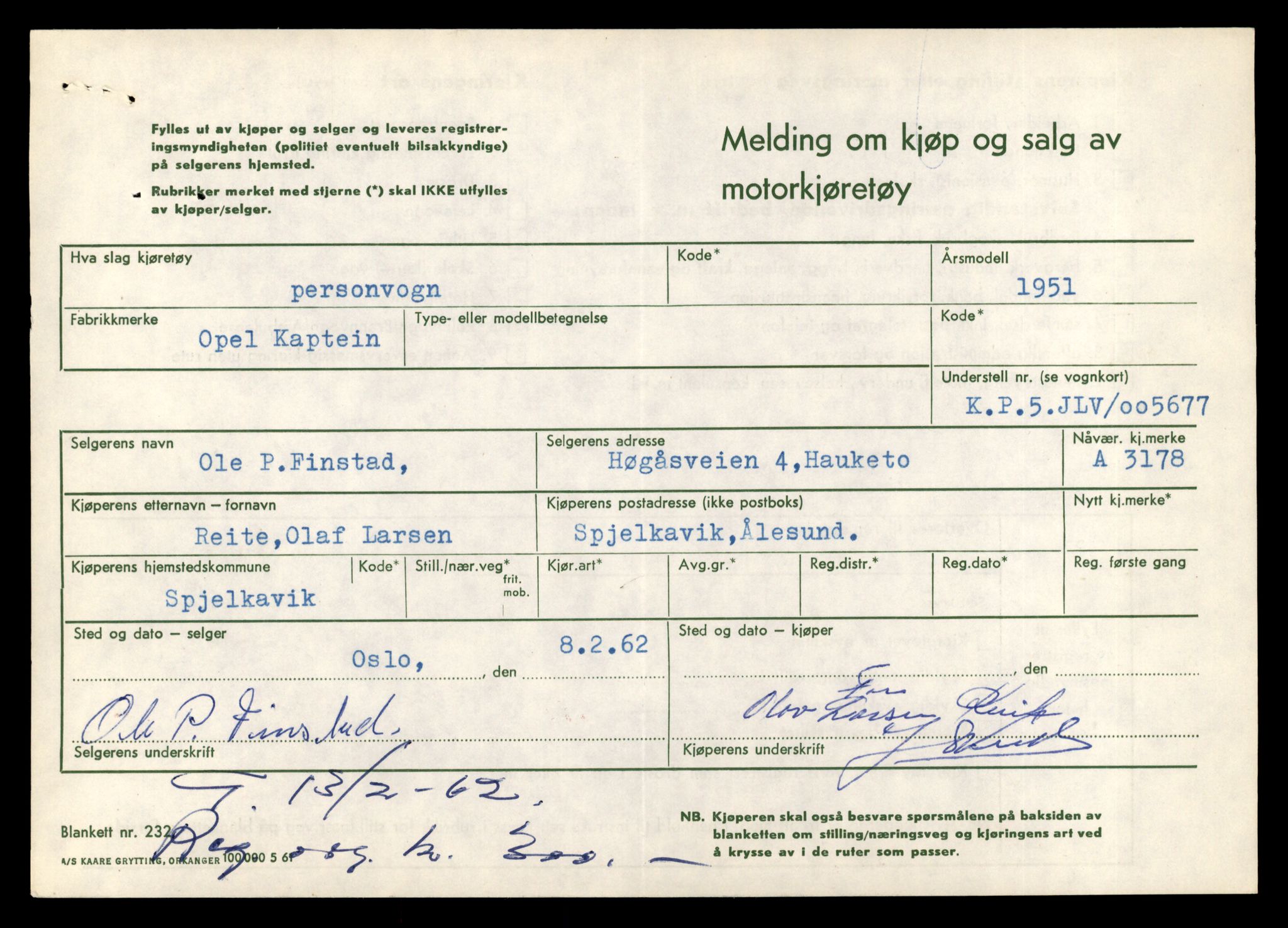 Møre og Romsdal vegkontor - Ålesund trafikkstasjon, AV/SAT-A-4099/F/Fe/L0044: Registreringskort for kjøretøy T 14205 - T 14319, 1927-1998, s. 752