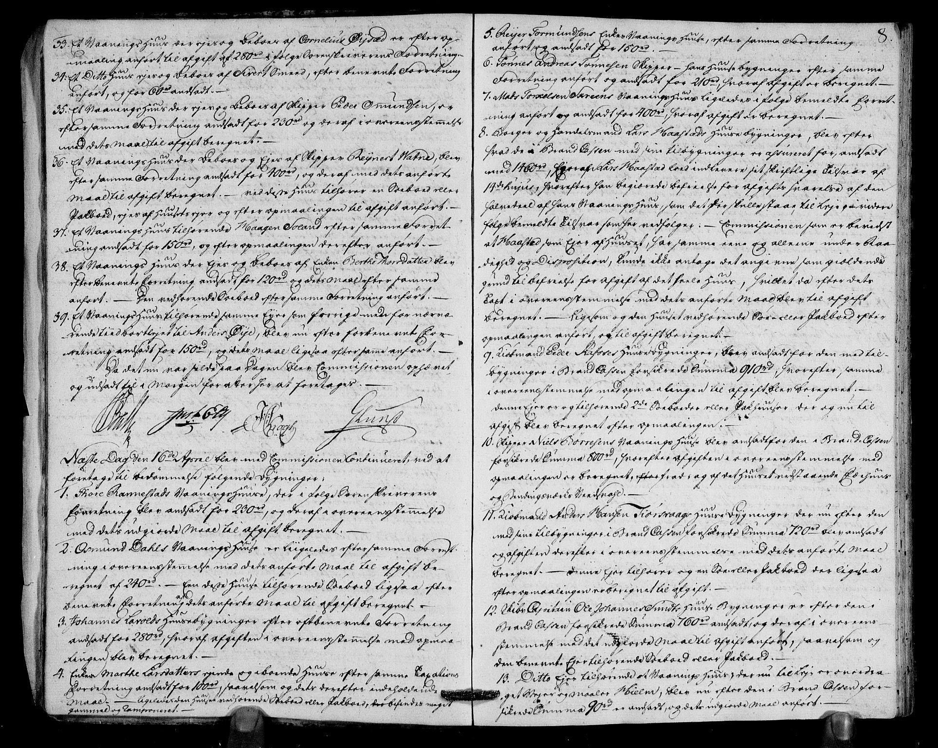 Rentekammeret inntil 1814, Realistisk ordnet avdeling, RA/EA-4070/N/Ne/Nea/L0091: Lista fogderi. Deliberasjonsprotokoll, 1803, s. 10