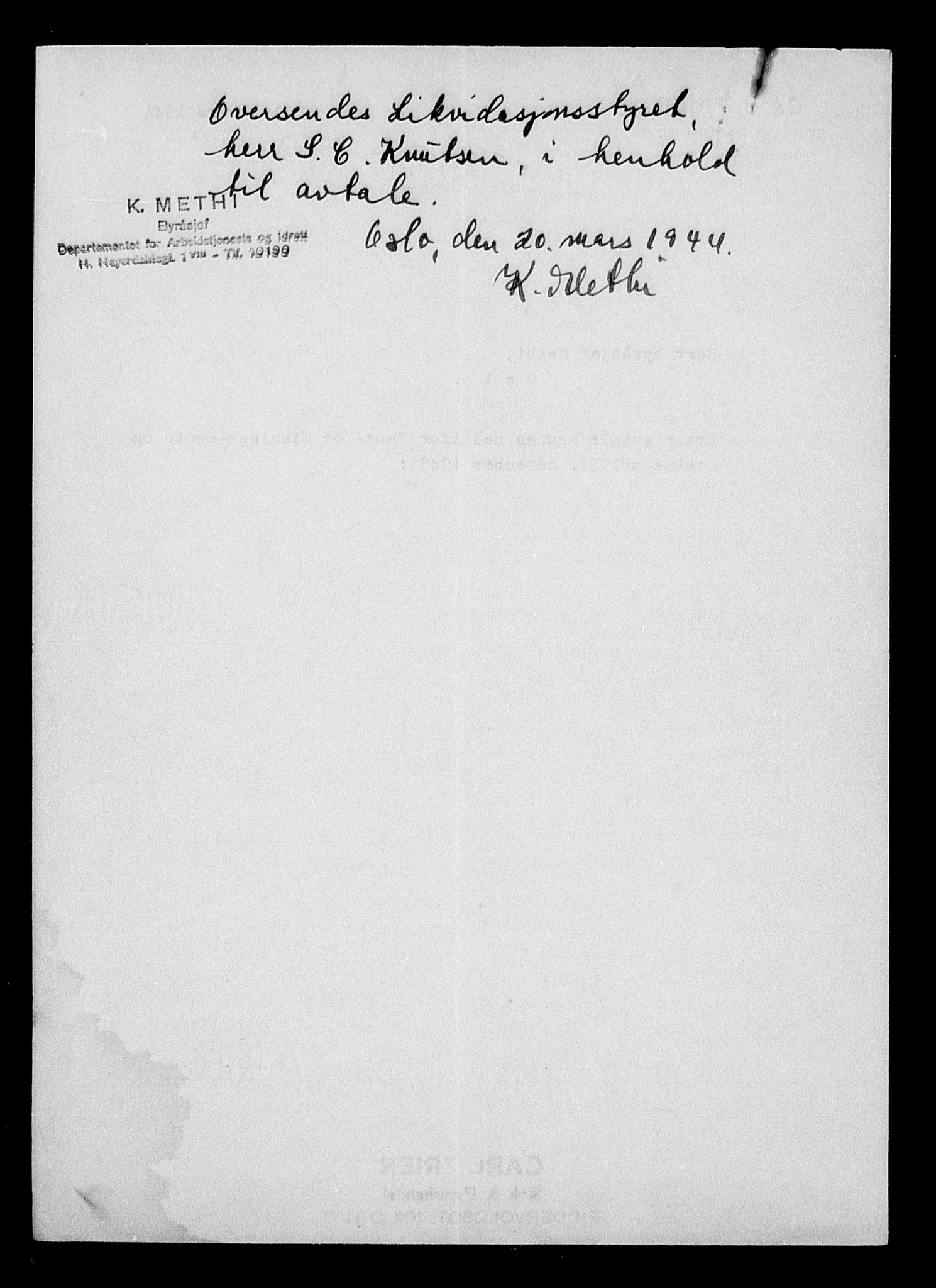 Justisdepartementet, Tilbakeføringskontoret for inndratte formuer, AV/RA-S-1564/H/Hc/Hcc/L0984: --, 1945-1947, s. 291