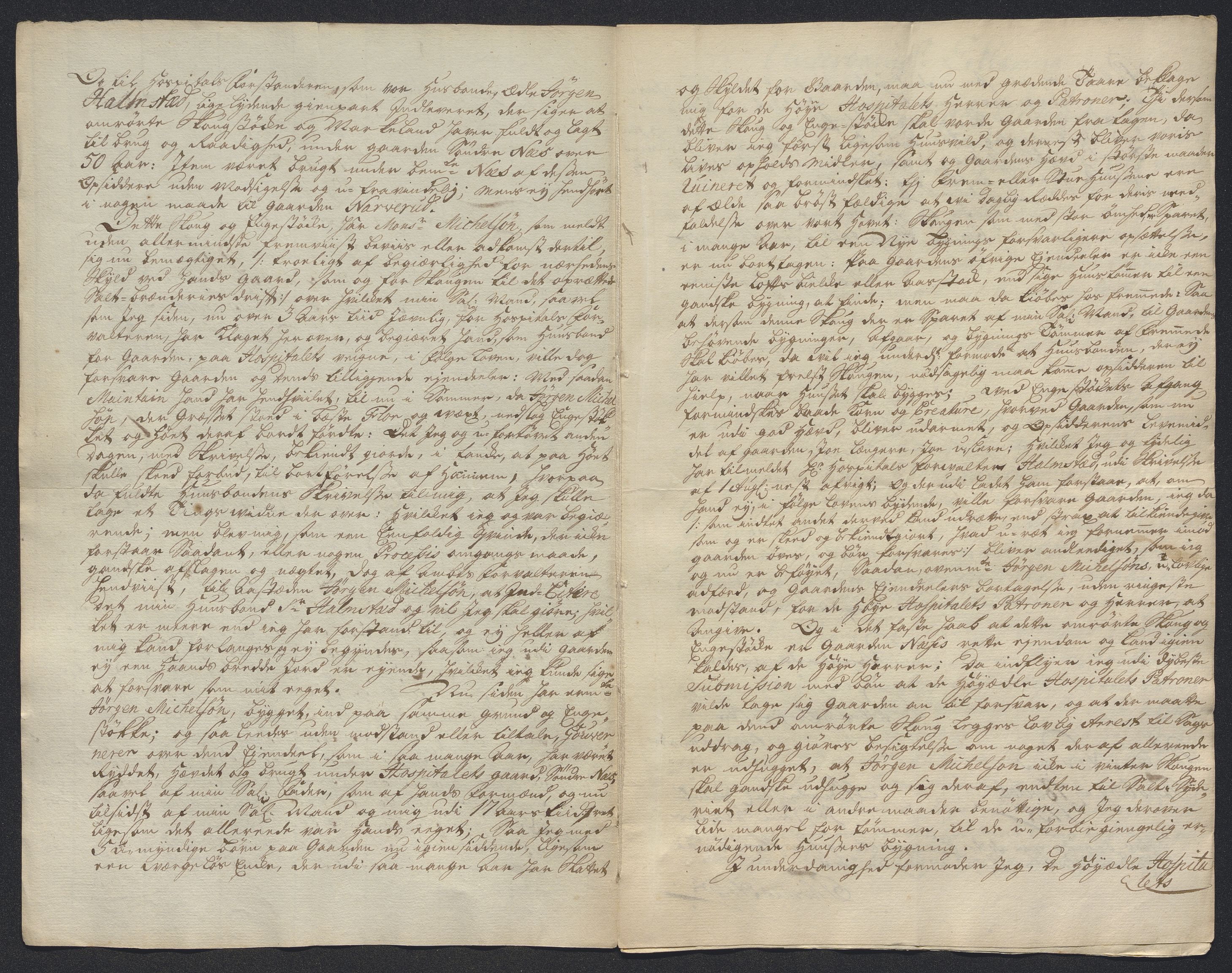 Oslo stiftsdireksjon, AV/SAO-A-11085/K/Kb/L0002/0013: Oslo Hospital / Hospitalsgods, 1690-1735, s. 10