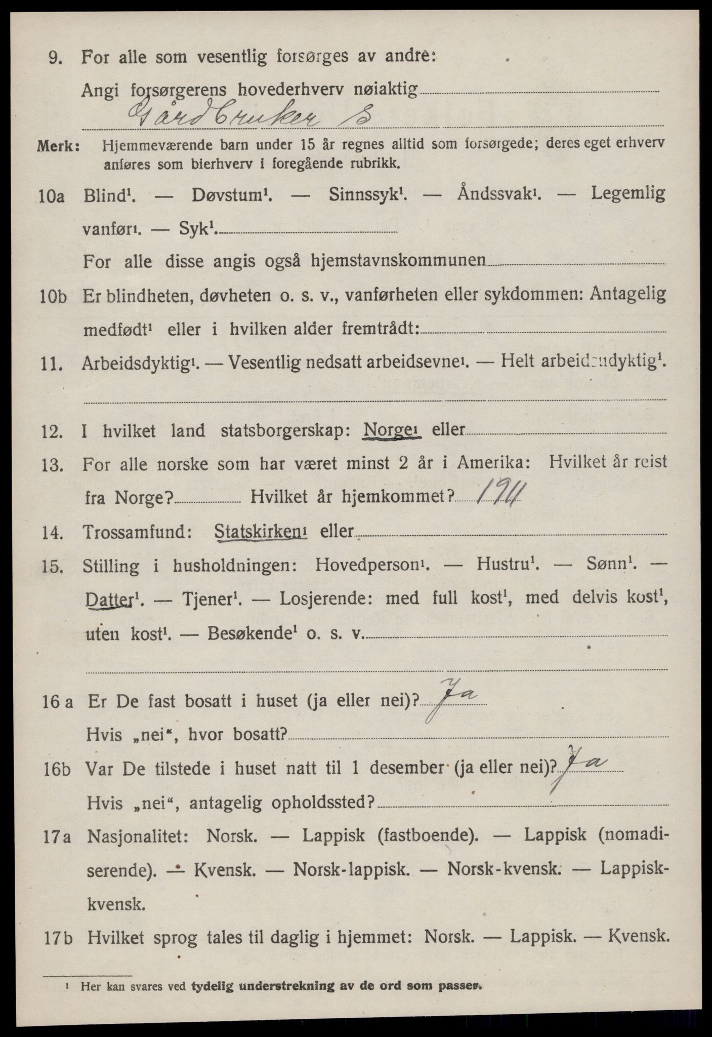 SAT, Folketelling 1920 for 1624 Rissa herred, 1920, s. 6850