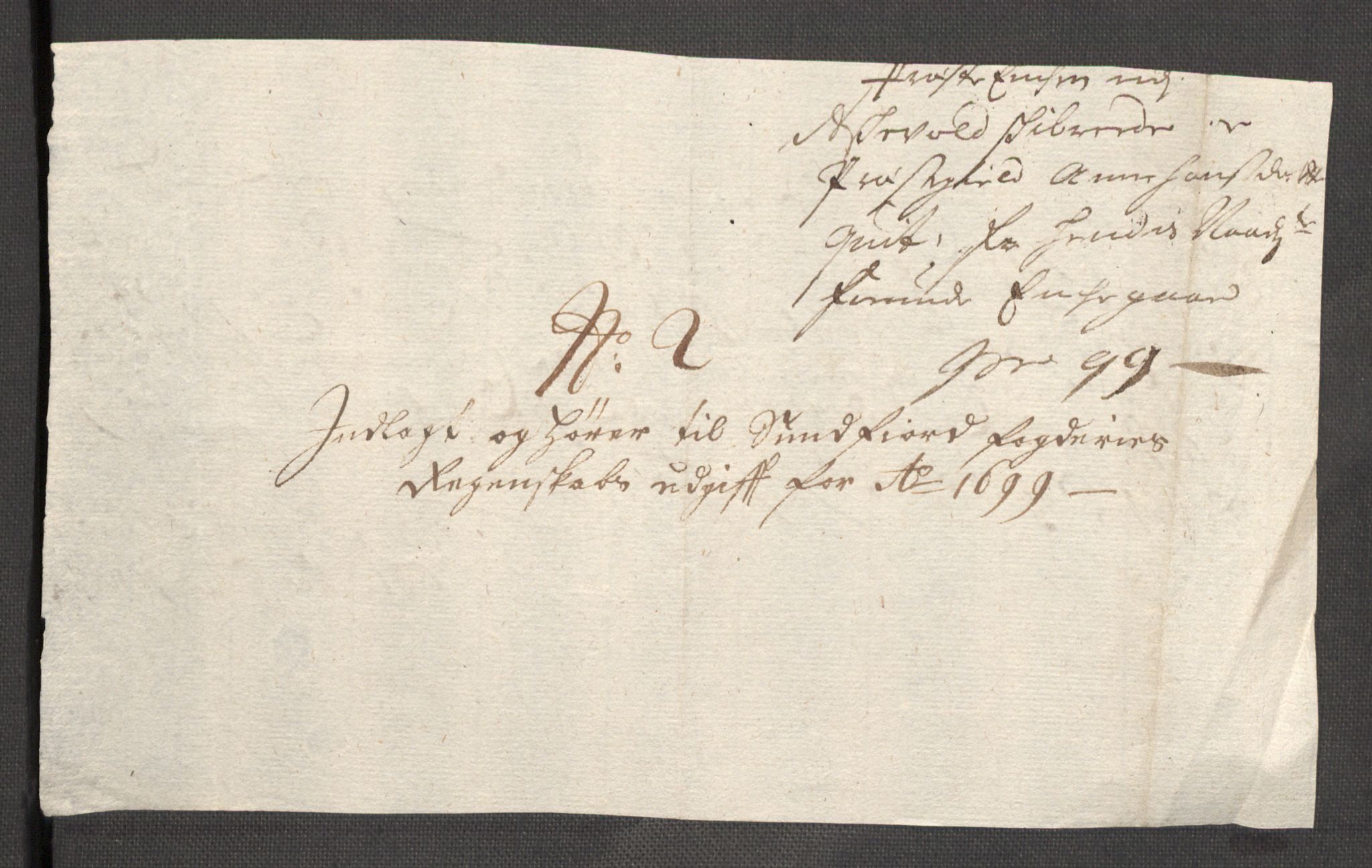 Rentekammeret inntil 1814, Reviderte regnskaper, Fogderegnskap, AV/RA-EA-4092/R53/L3424: Fogderegnskap Sunn- og Nordfjord, 1699, s. 335