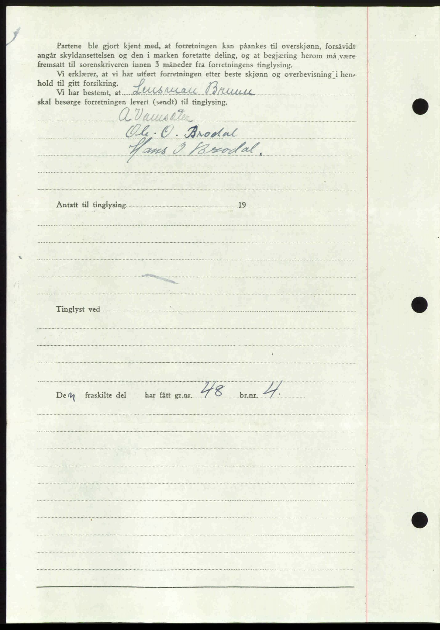 Nedre Romerike sorenskriveri, AV/SAO-A-10469/G/Gb/Gbd/L0017: Pantebok nr. 17, 1946-1946, Dagboknr: 4746/1946